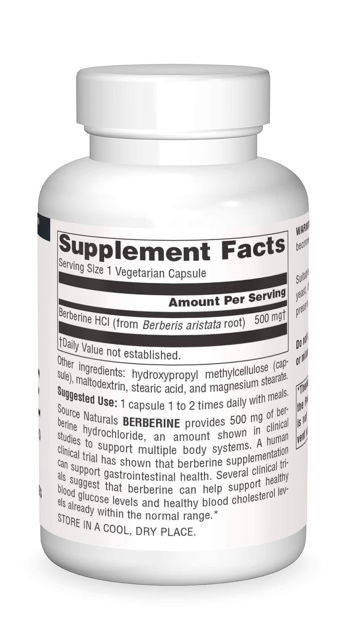 Source Naturals Berberine Vegetarian Capsules, 120