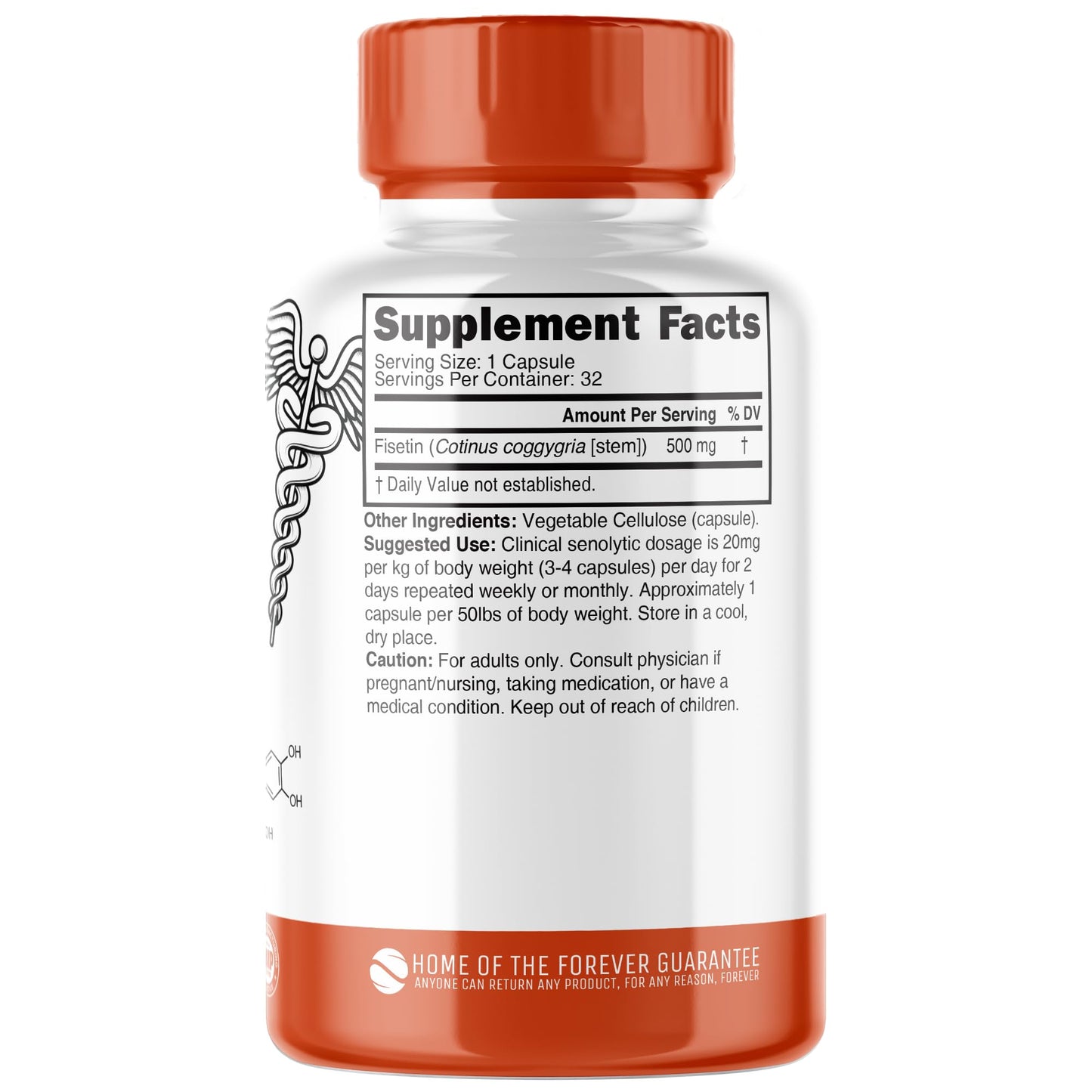 Nature's Fusions Nutri Fisetin 500mg Capsule 32 Count