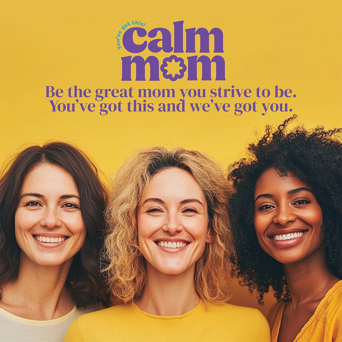 Calm Mom Peace and Focus Supplement for Women Capsule 60 Count