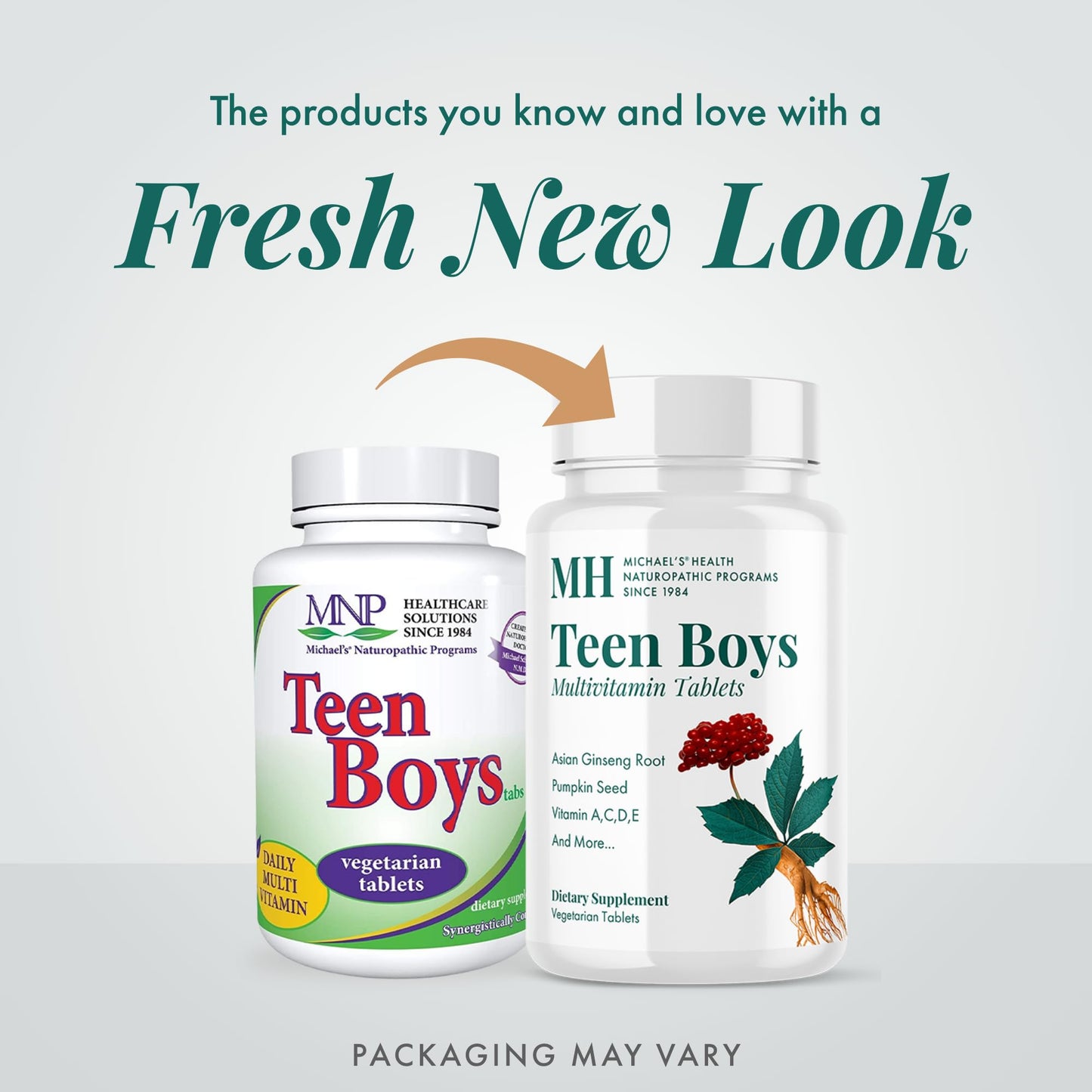 Michael's Health Naturopathic Programs Teen Boys Daily Multivitamin, 60 Tablets