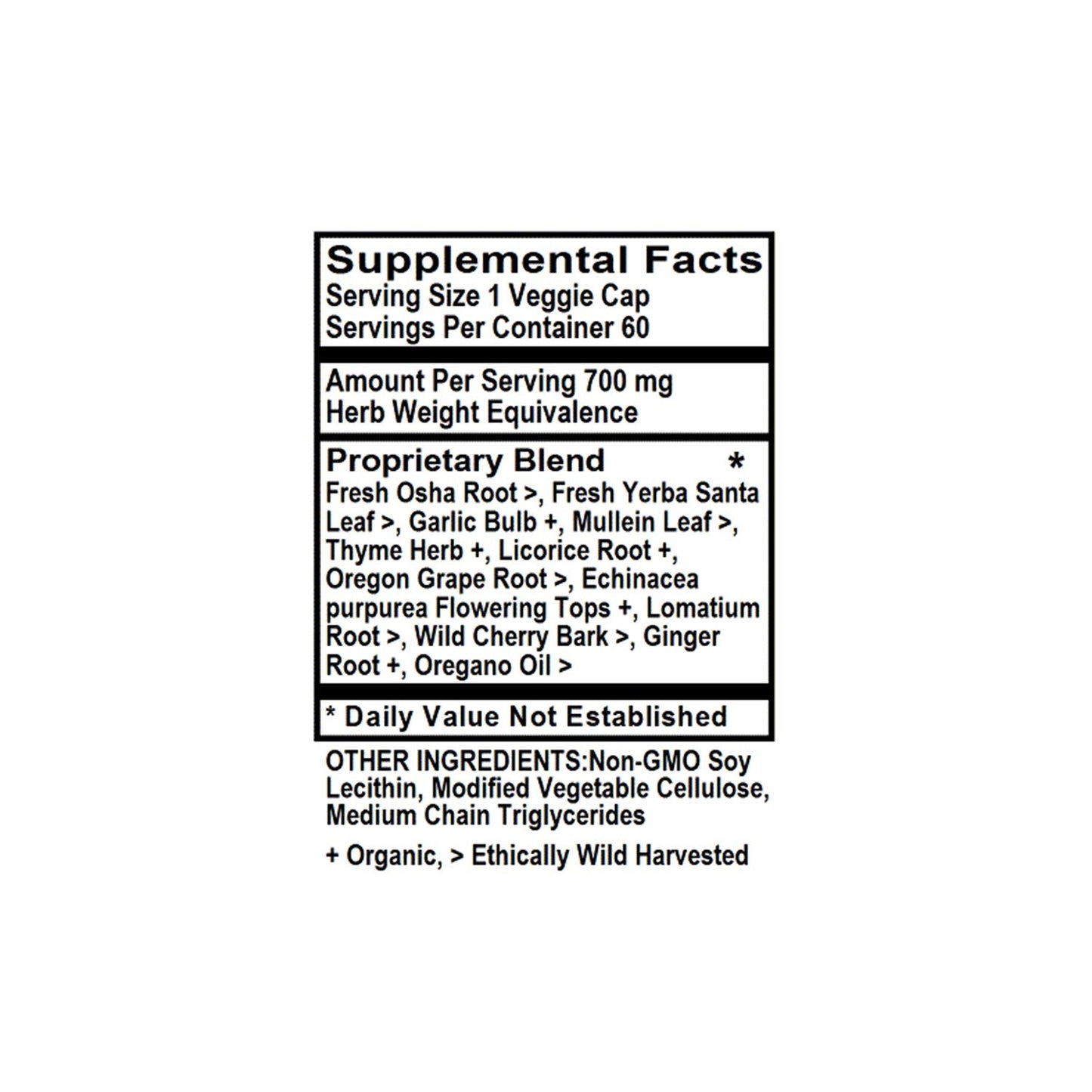 Holly Hill Health Foods CongestEeze Capsules 60 Count