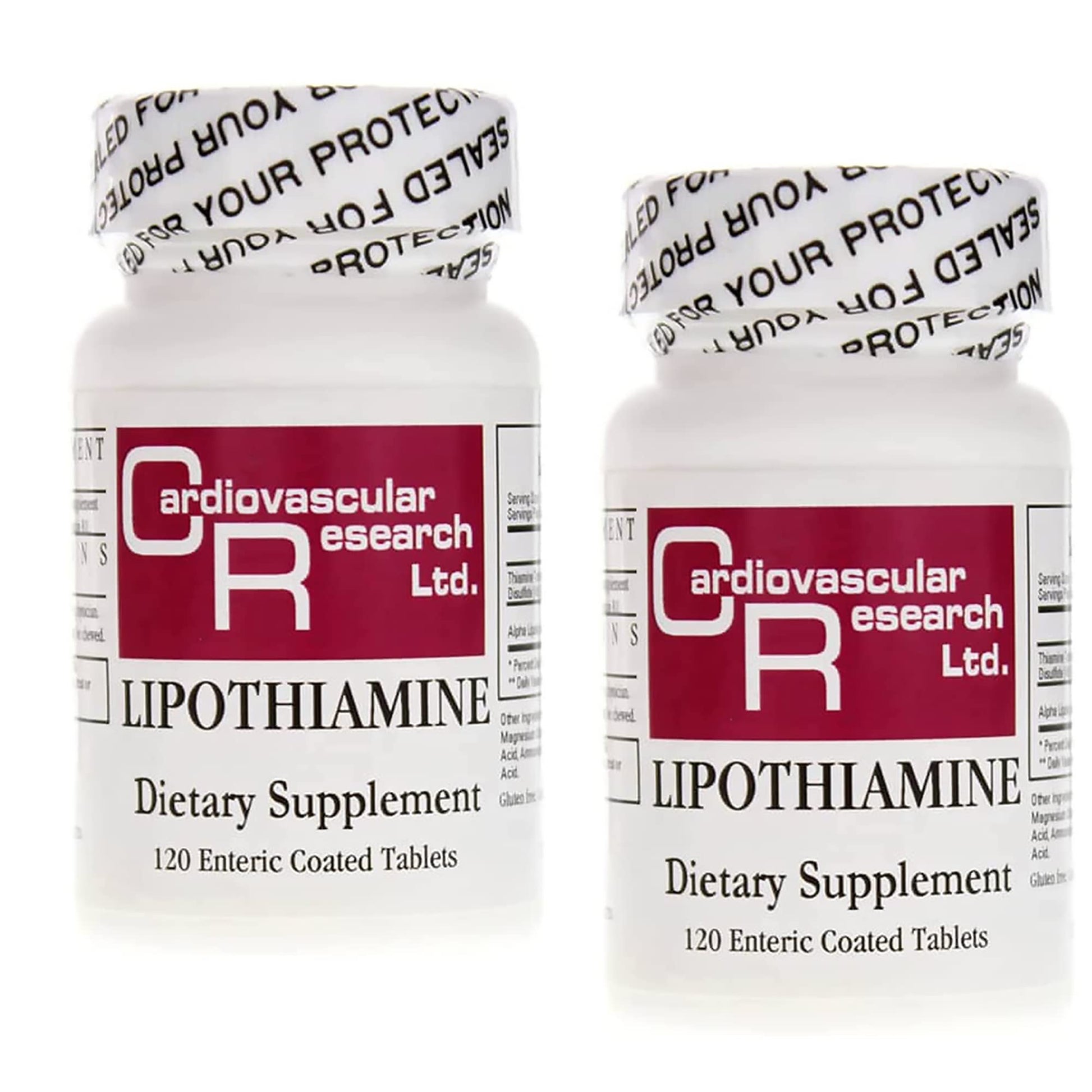 Cardiovascular Research Lipothiamine B Supplement 240 Tablets