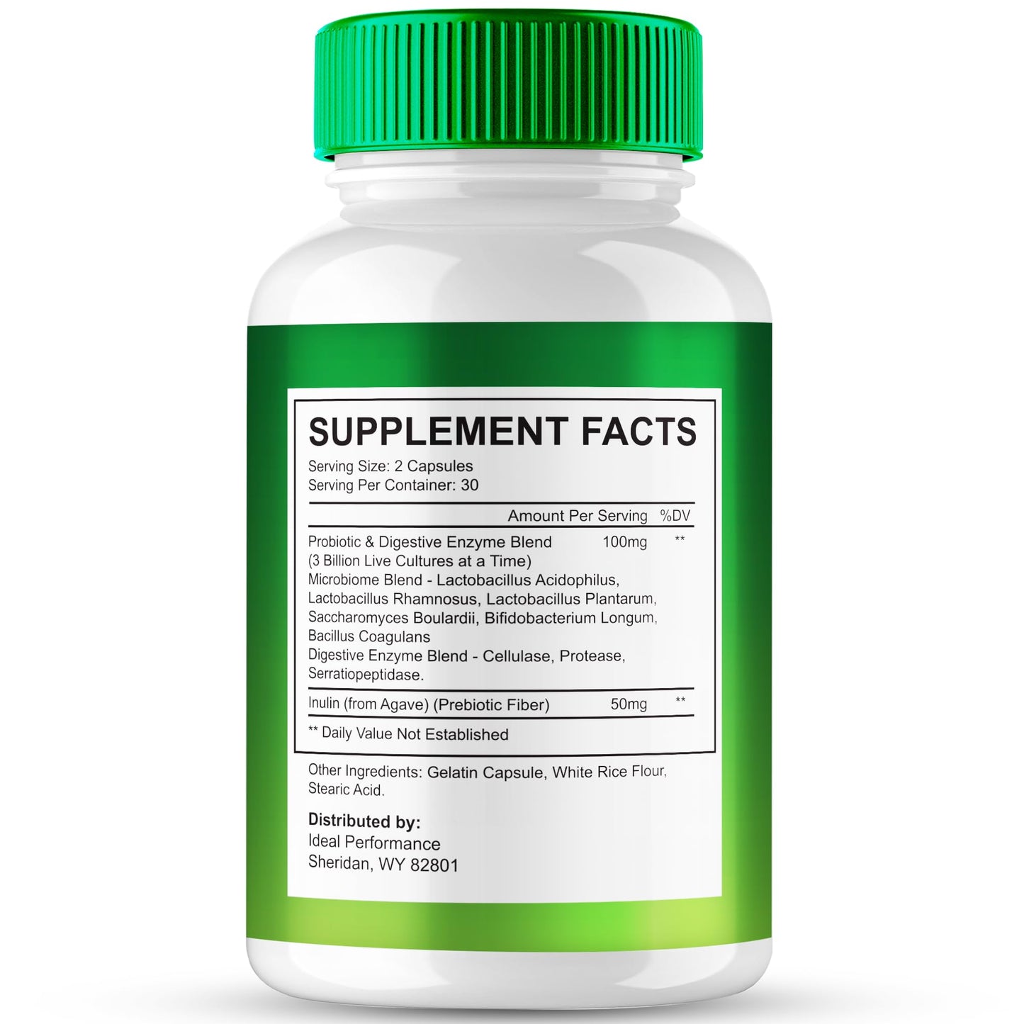 IDEAL PERFORMANCE Gut Guardian Capsules 60 Count