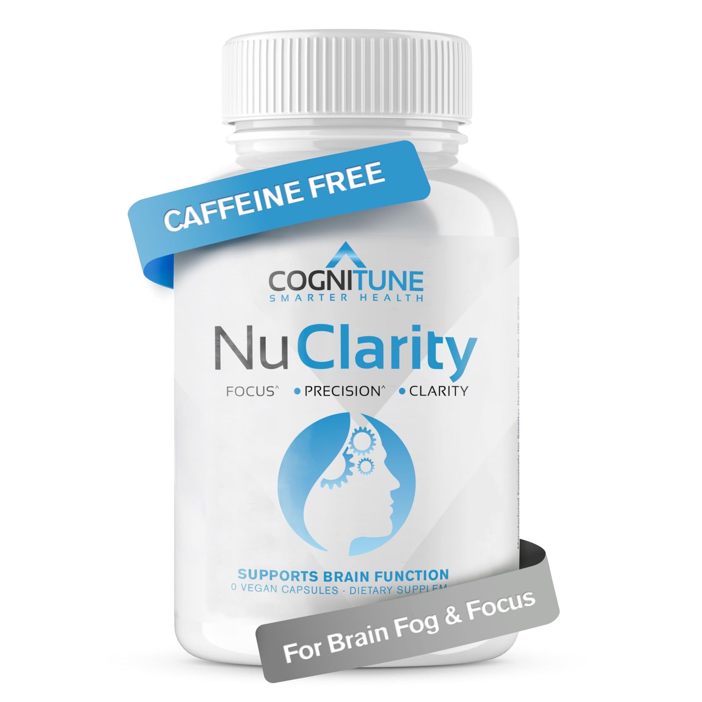 CogniTune NuClarity Brain Supplement for Memory and Focus, 60 Capsules