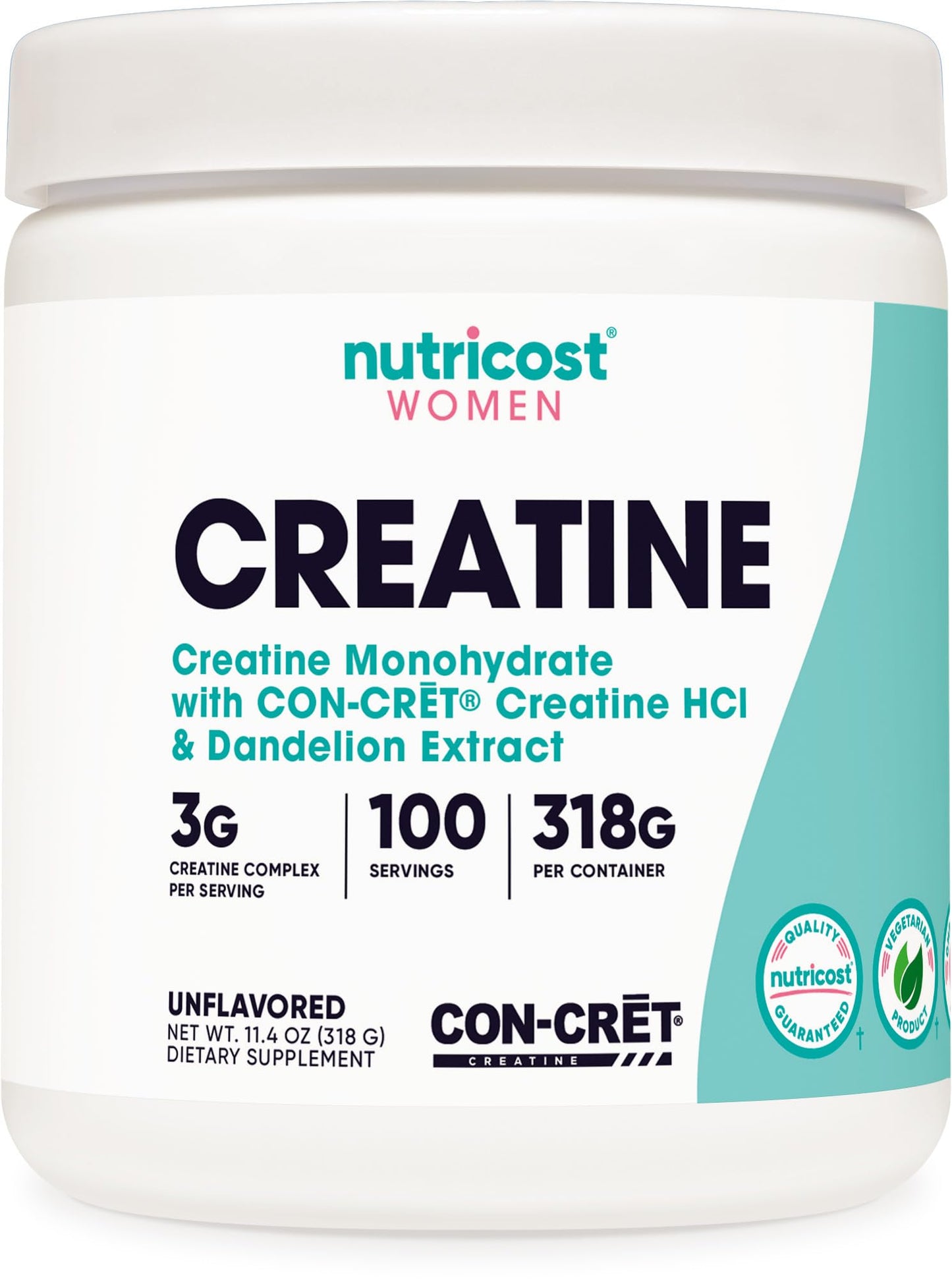 Nutricost Creatine Monohydrate Powder 11.2 Ounce