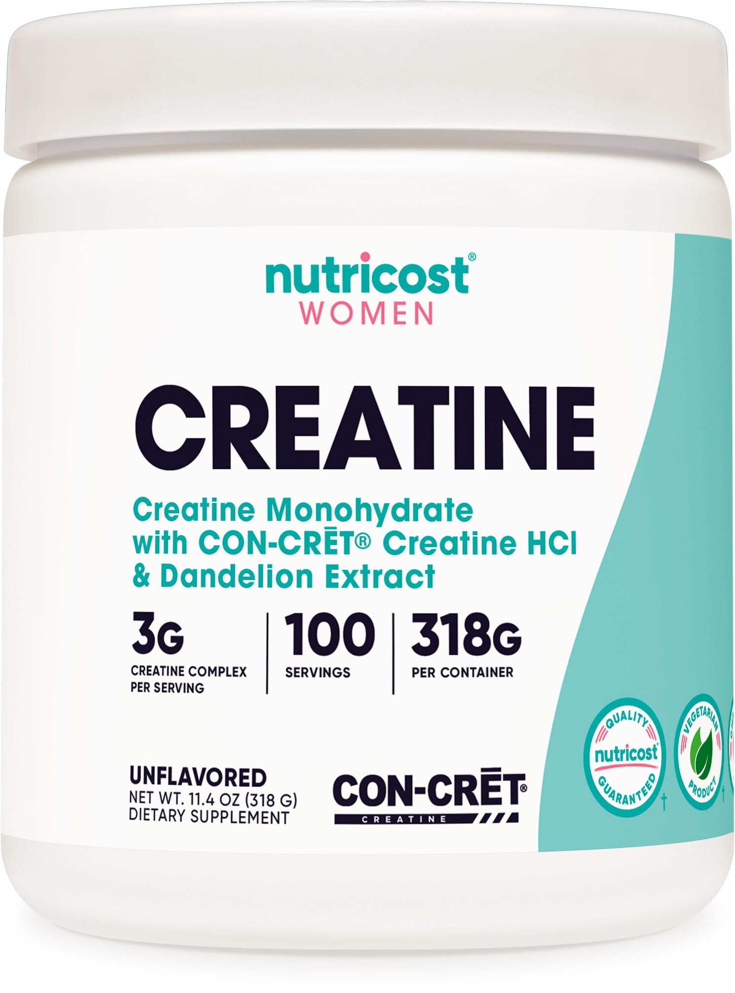 Nutricost Creatine Monohydrate Powder 11.2 Ounce