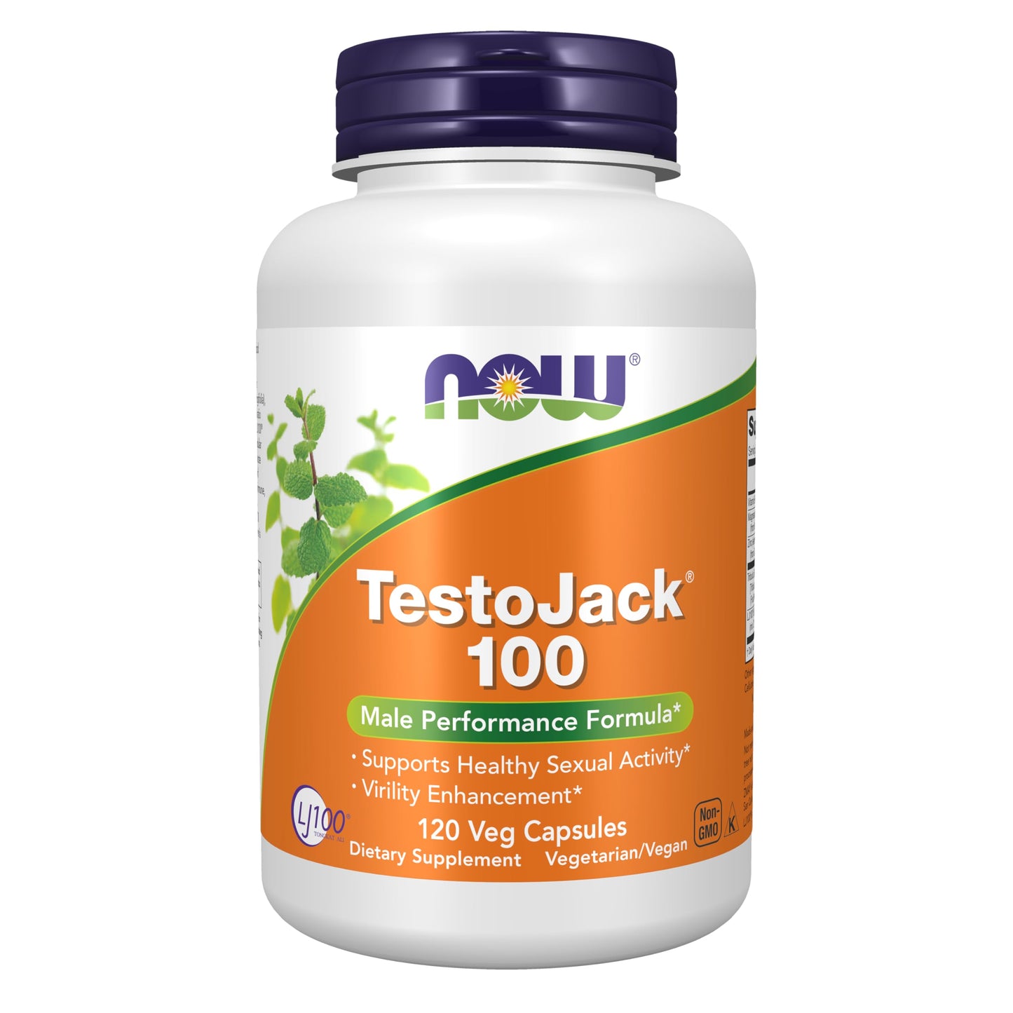 NOW Foods TestoJack 100 with LJ100, 120 Capsules