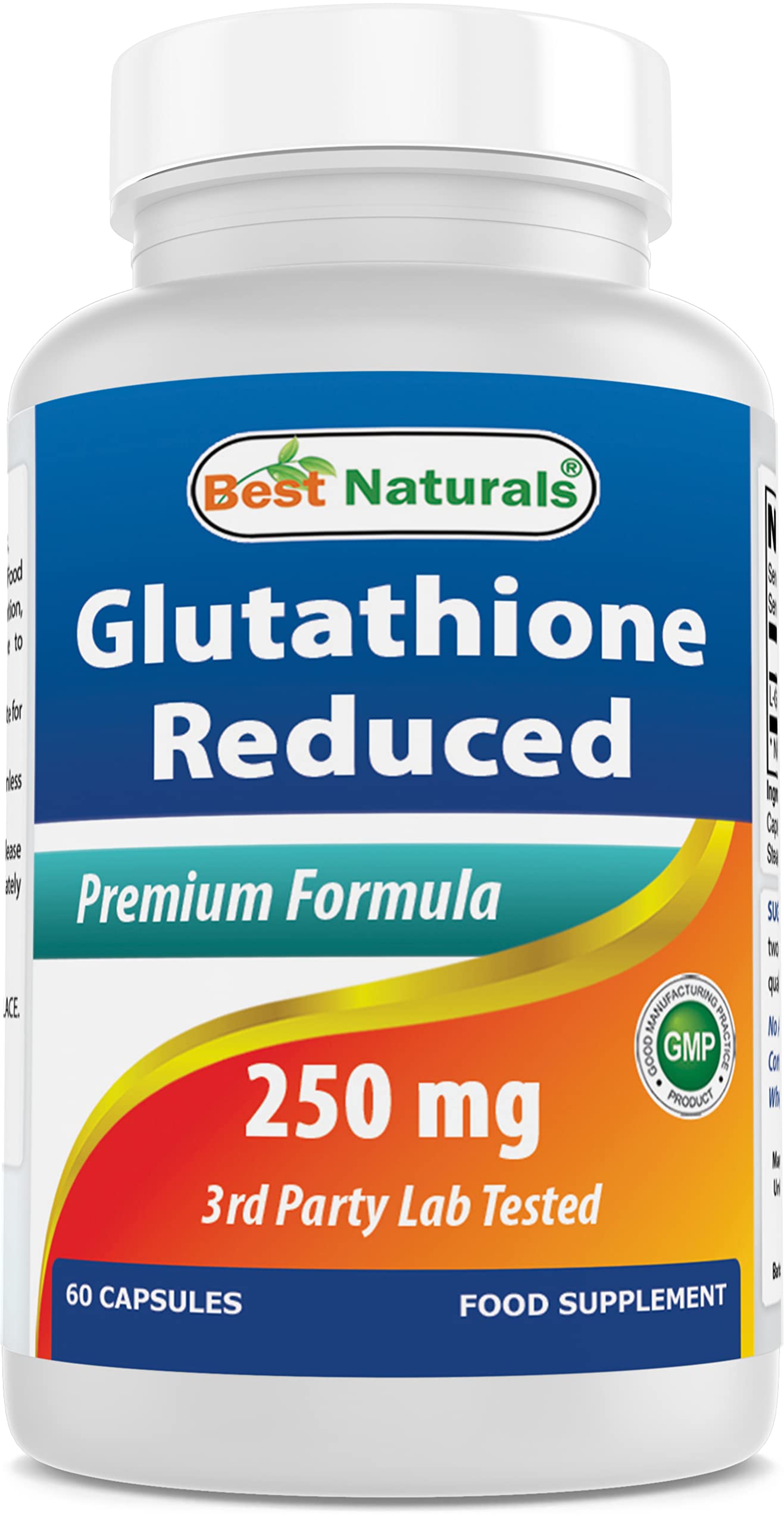 Best Naturals L-Glutathione 250 mg Capsule, 60 Capsules