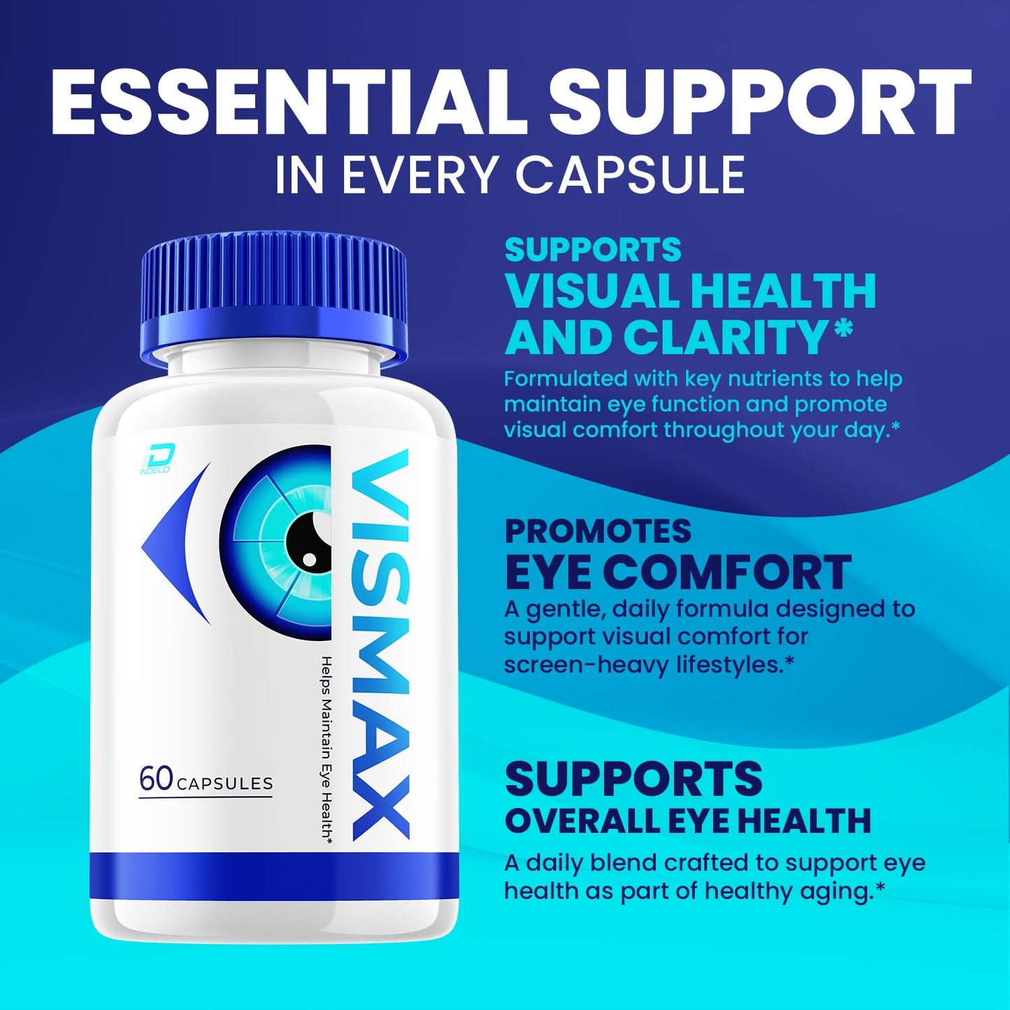 Indelo Vismax Capsule 300 Capsules