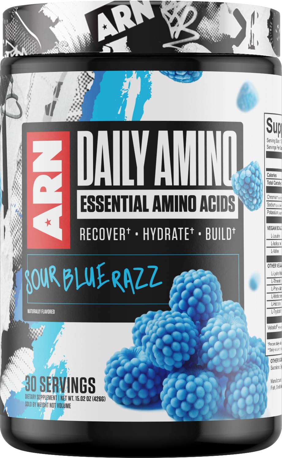 Arms Race Nutrition Daily Amino Essential Amino Acids Powder 14 Ounce