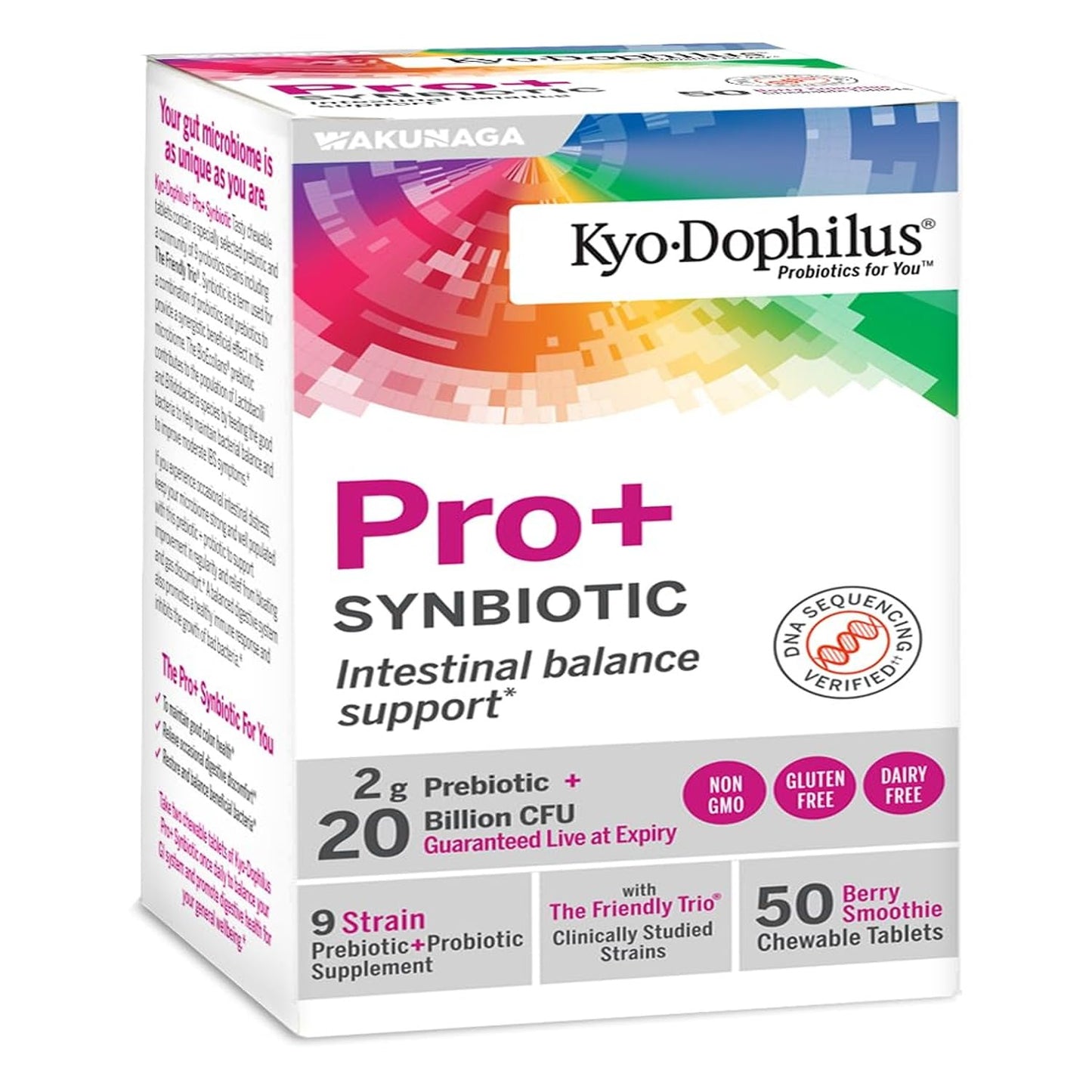 Kyo-Dophilus Pro + Synbiotic Tablet, 50 Tablets