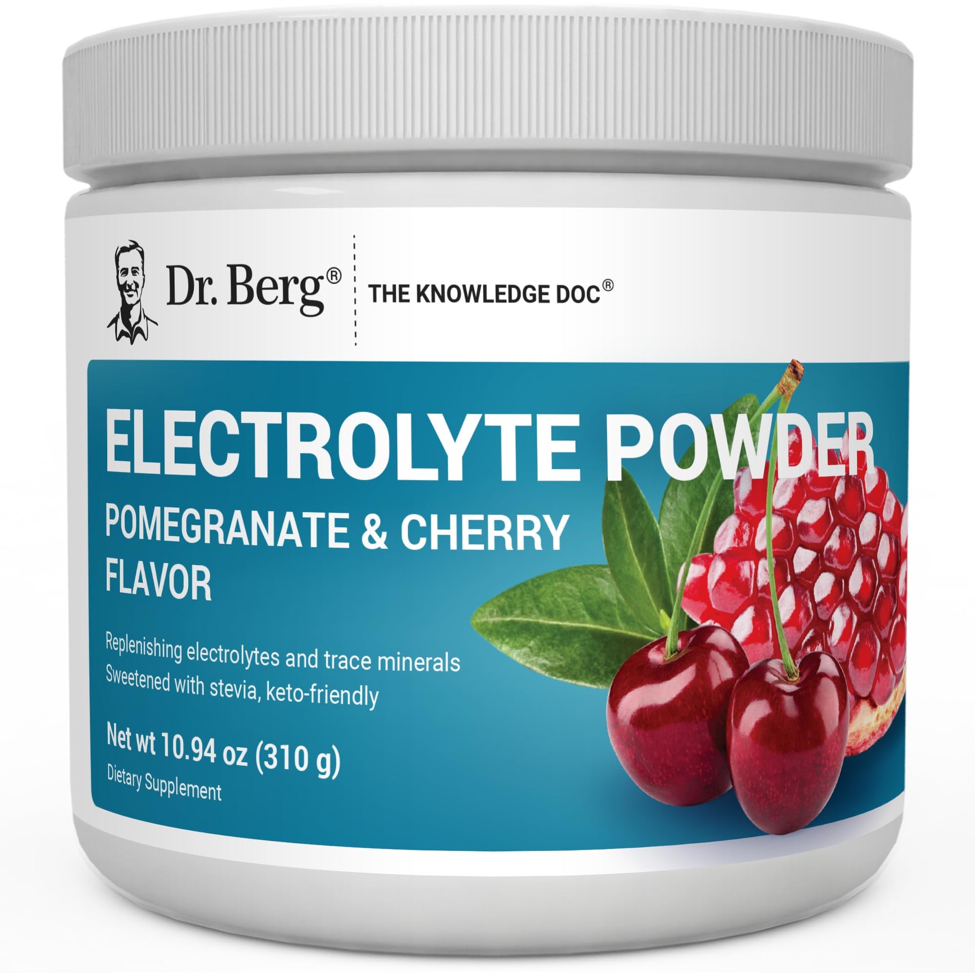 Dr. Berg Nutritionals Zero Sugar Hydration Keto Electrolyte Powder, 11.04 oz