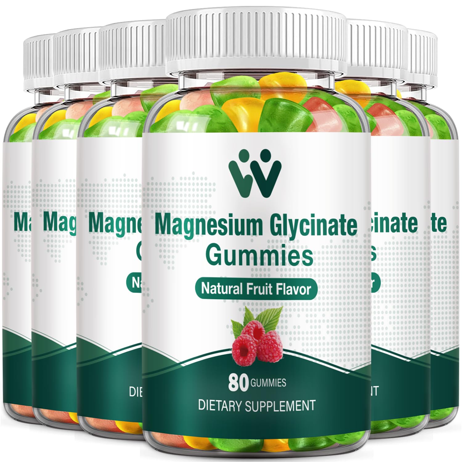 WACHRAY Magnesium Glycinate Gummies 400mg, 480-count