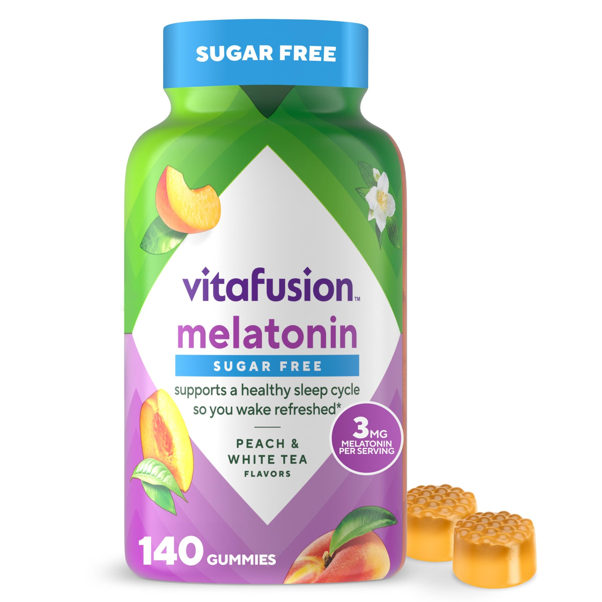 Vitafusion Melatonin Gummy Vitamins, 140 Count