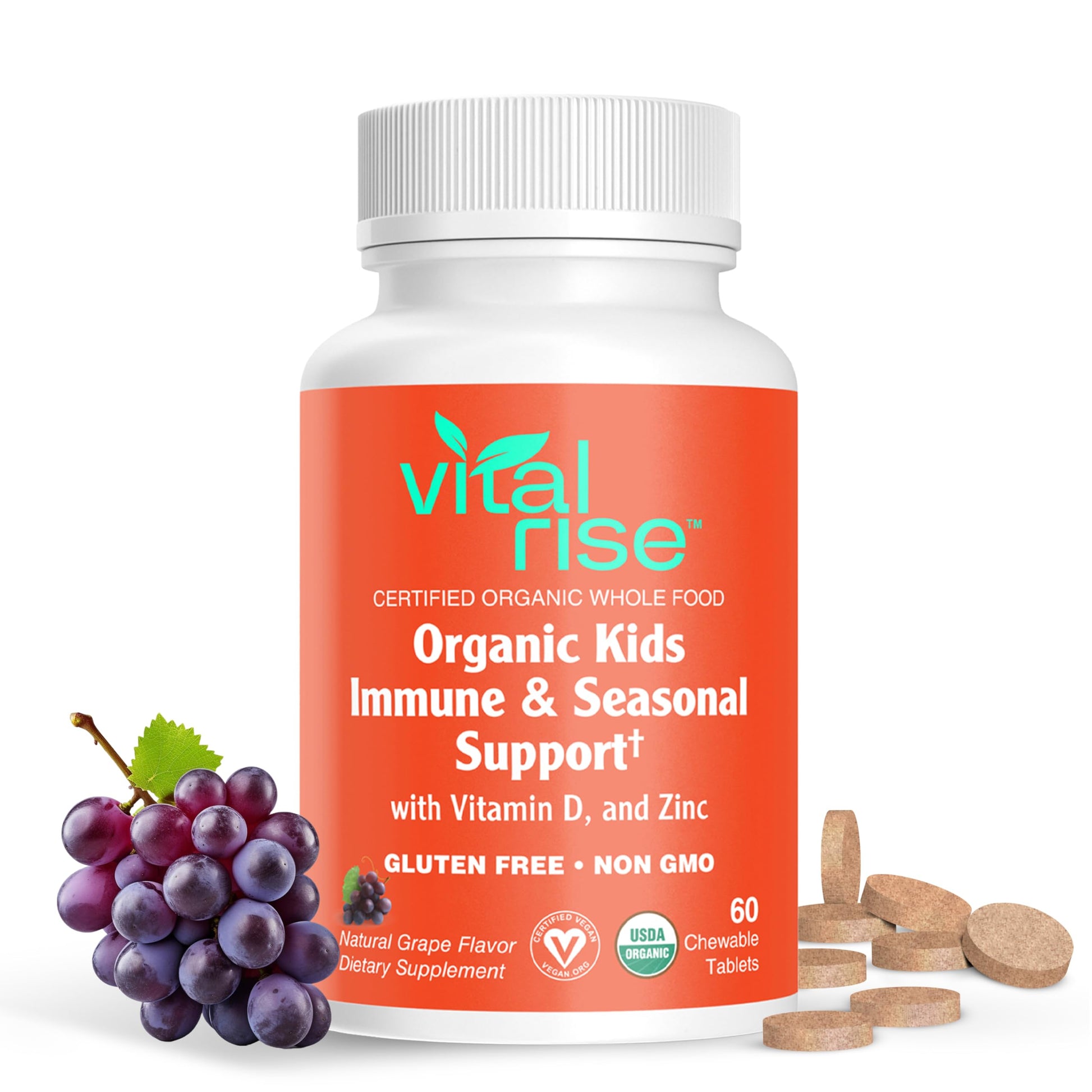 Vital Rise Kids Immune Support Chewables 60 Count