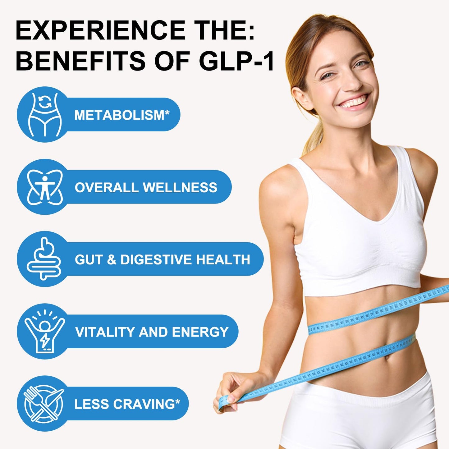SOLEMEONY GLP-1 Supplement 90 Capsules