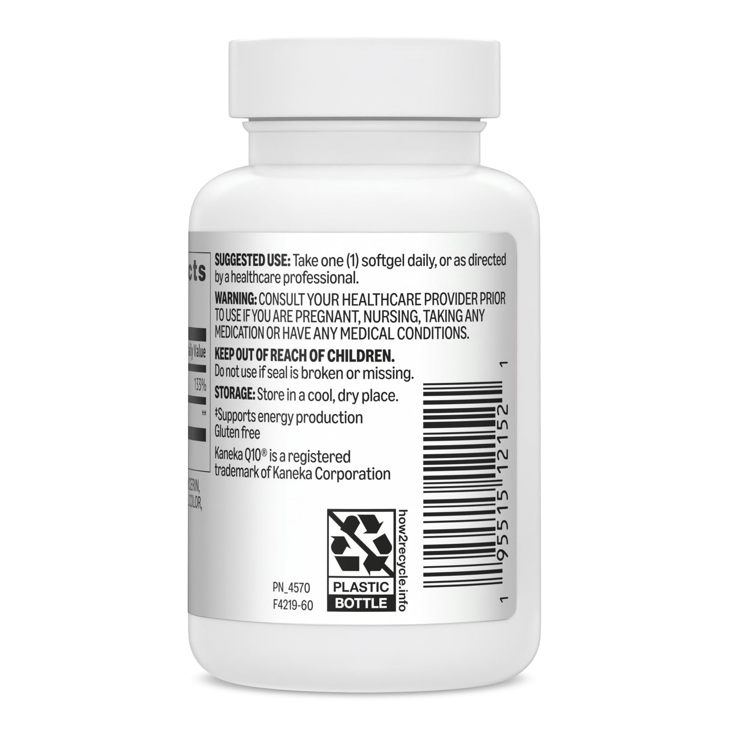 Amazon Basics Rapid-Release CoQ10 Heart Health Softgels, 60 Count