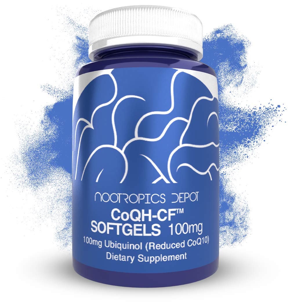 Nootropics Depot Ubiquinol CoQH-CF Softgel 60 Count
