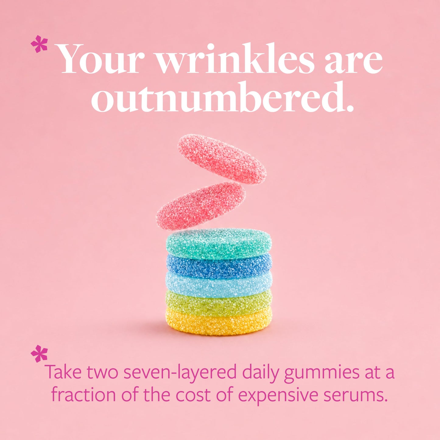 Upsa Nourished Collagen Skin Lift Gummies 30