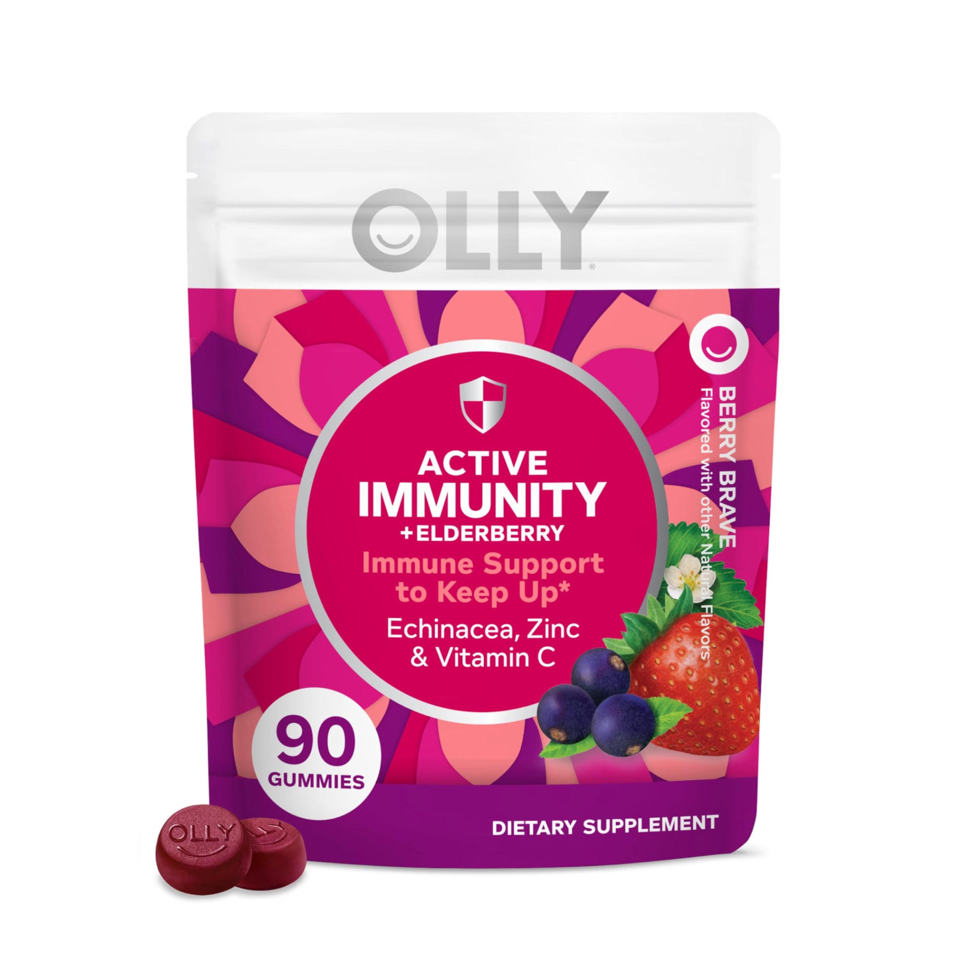 OLLY Immunity Gummy Chewable 90 Count