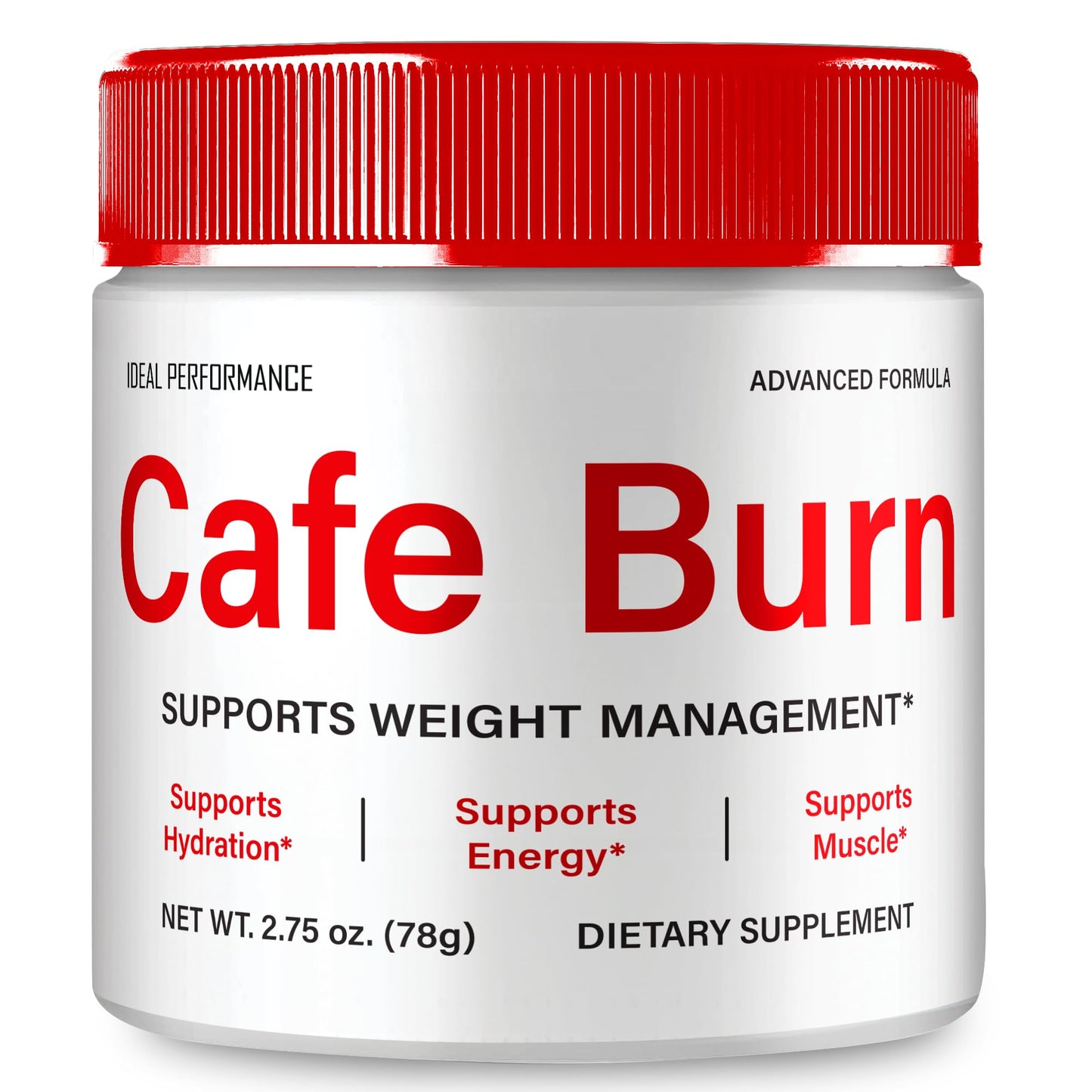 IDEAL PERFORMANCE Cafe Burn Powder, 2 oz
