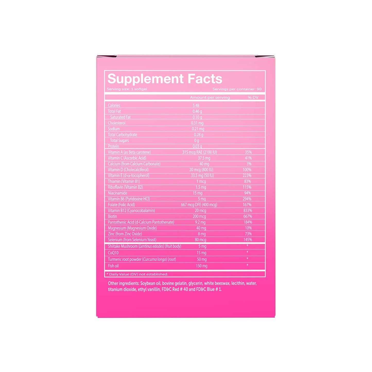 Vivioptal Vitamins Women Multivitamin & Multimineral Supplement with CoQ10 & Omega-3 Softgels, 90 Count