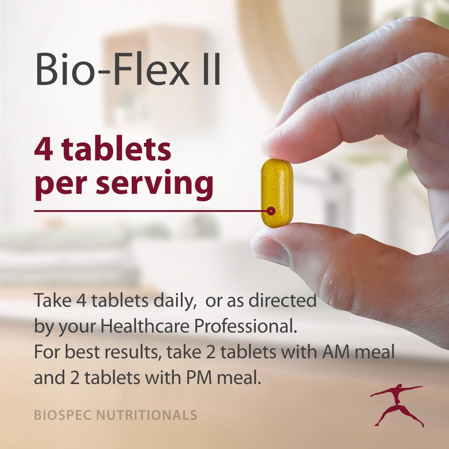 BIOSPEC NUTRITIONALS Bio-Flex III Joint Support Supplement Tablet 240 Count