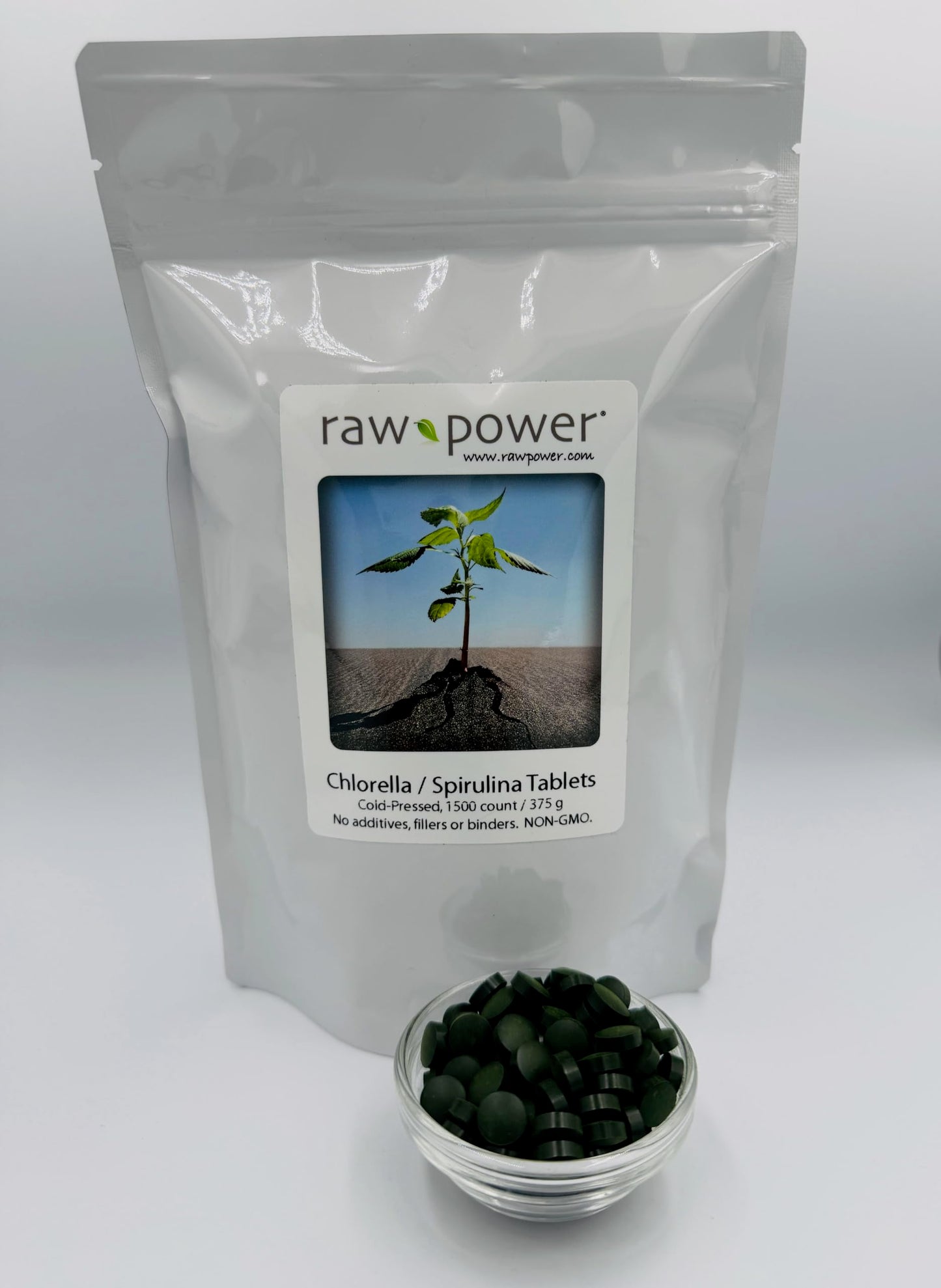 Raw Power Chlorella/Spirulina Tablets 1 Count