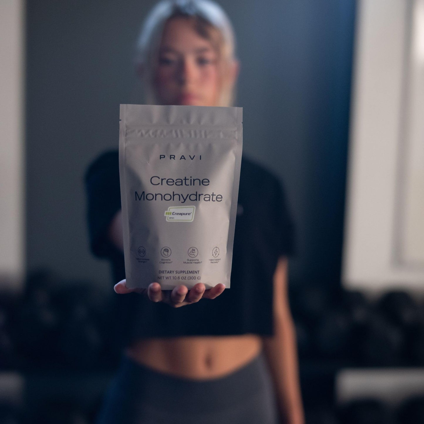 Pravi Nutrition Creapure Creatine Monohydrate Powder 10.6 oz