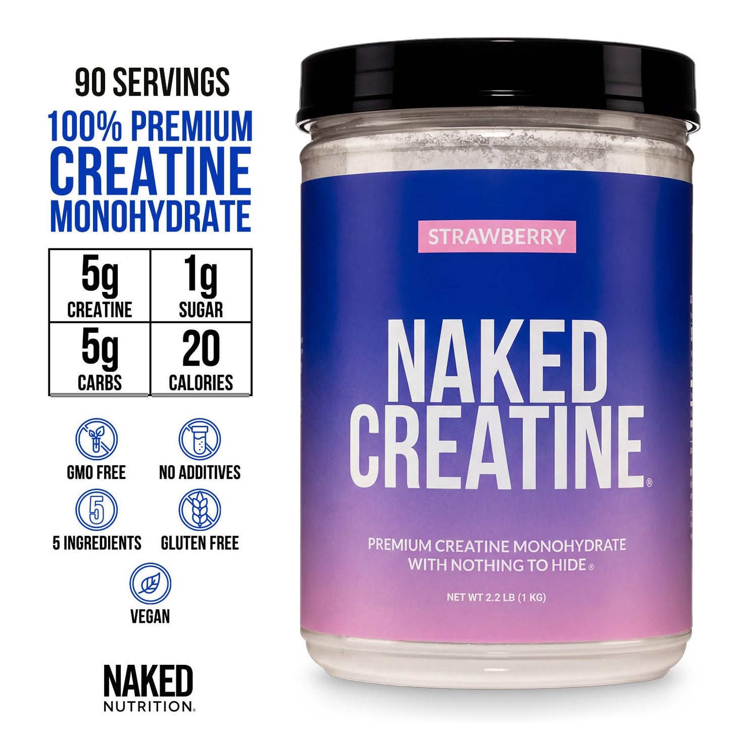 NAKED Creatine Monohydrate Powder 35.2
