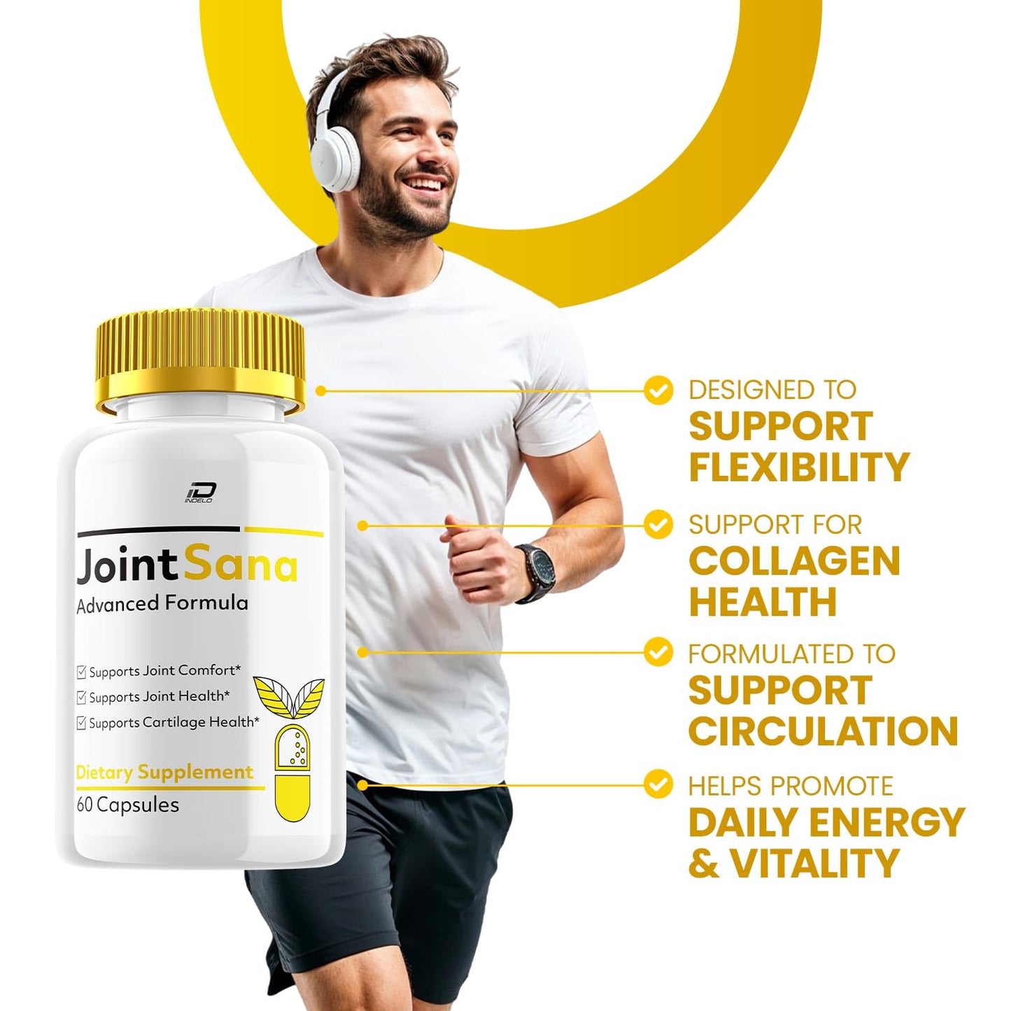 Indelo Joint Sana Capsule 300 Capsules