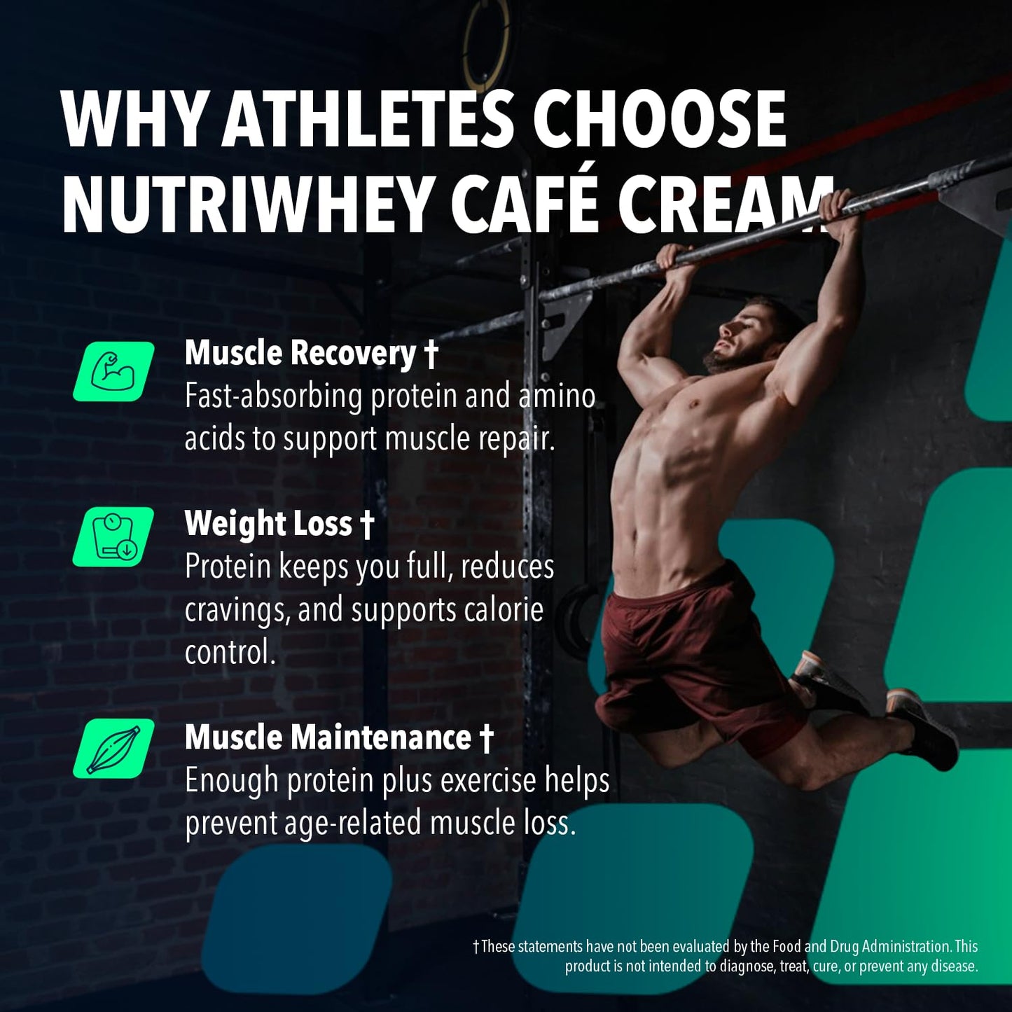 NF Sports NutriWhey Natural Whey Protein Powder Supplement, 16 Servings