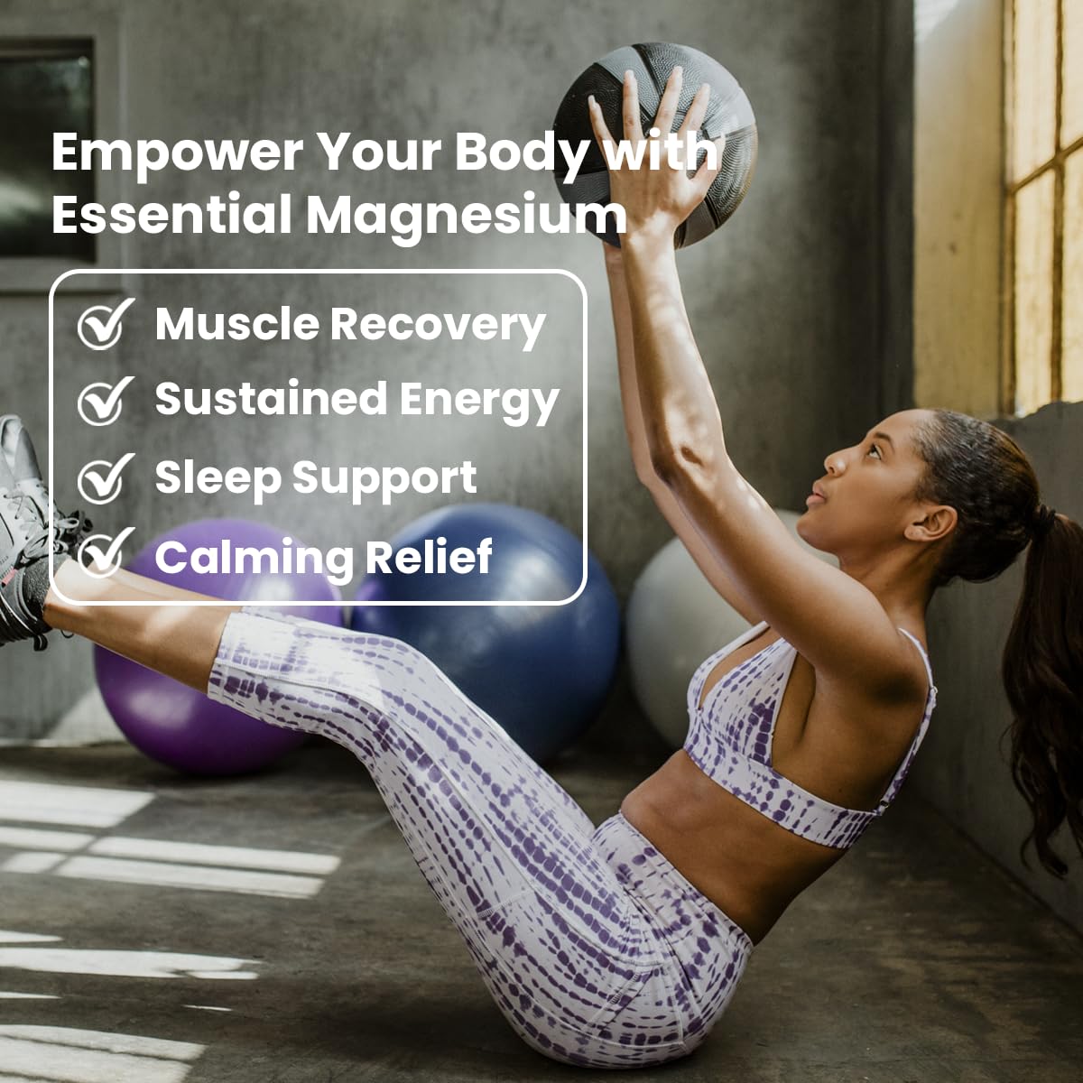 Sanar Naturals Magnesium Glycinate Capsules, 120 Count