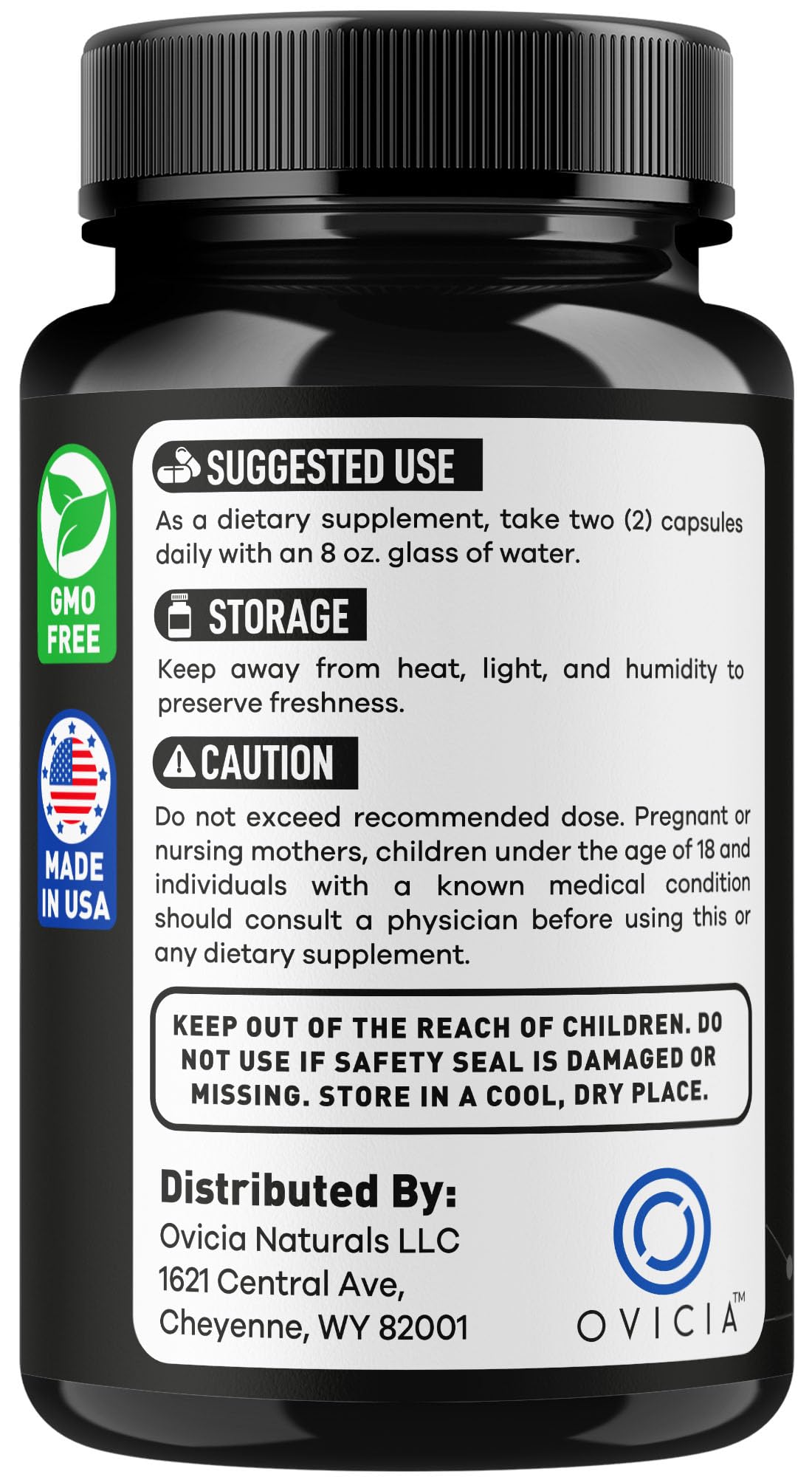 OVICIA Neuro Mind Pro Capsules 120 Count