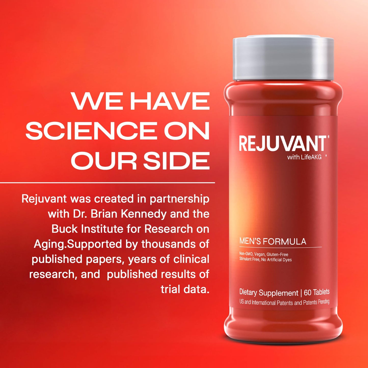 Rejuvant Calcium Alpha-Ketoglutarate 1000mg Capsule, 120 Capsules