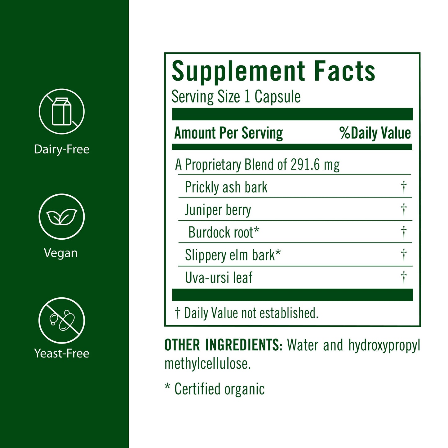 Flora Pro-Essence Urinary Tract Support Formula Capsules 120 Count