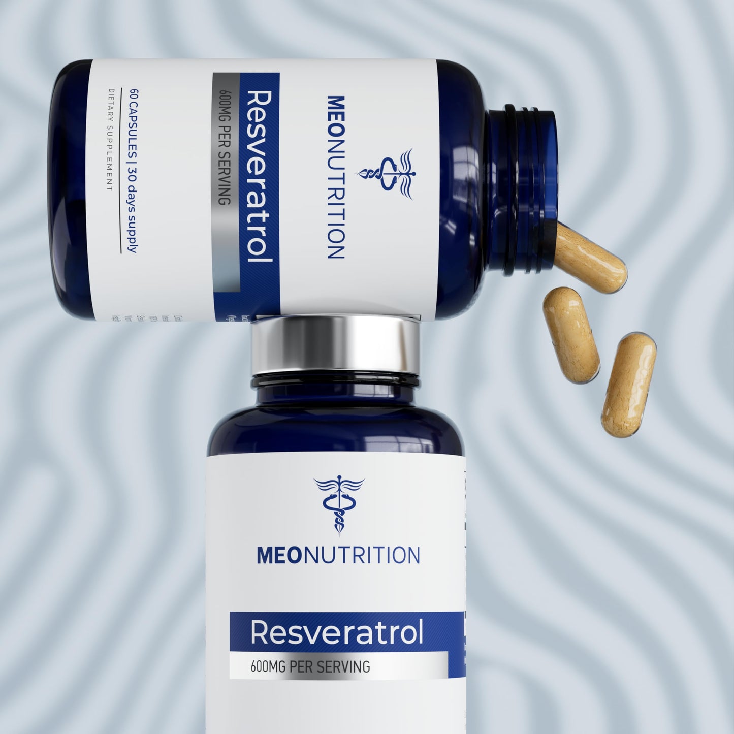 Meo Nutrition Resveratrol 600mg 60 Capsules
