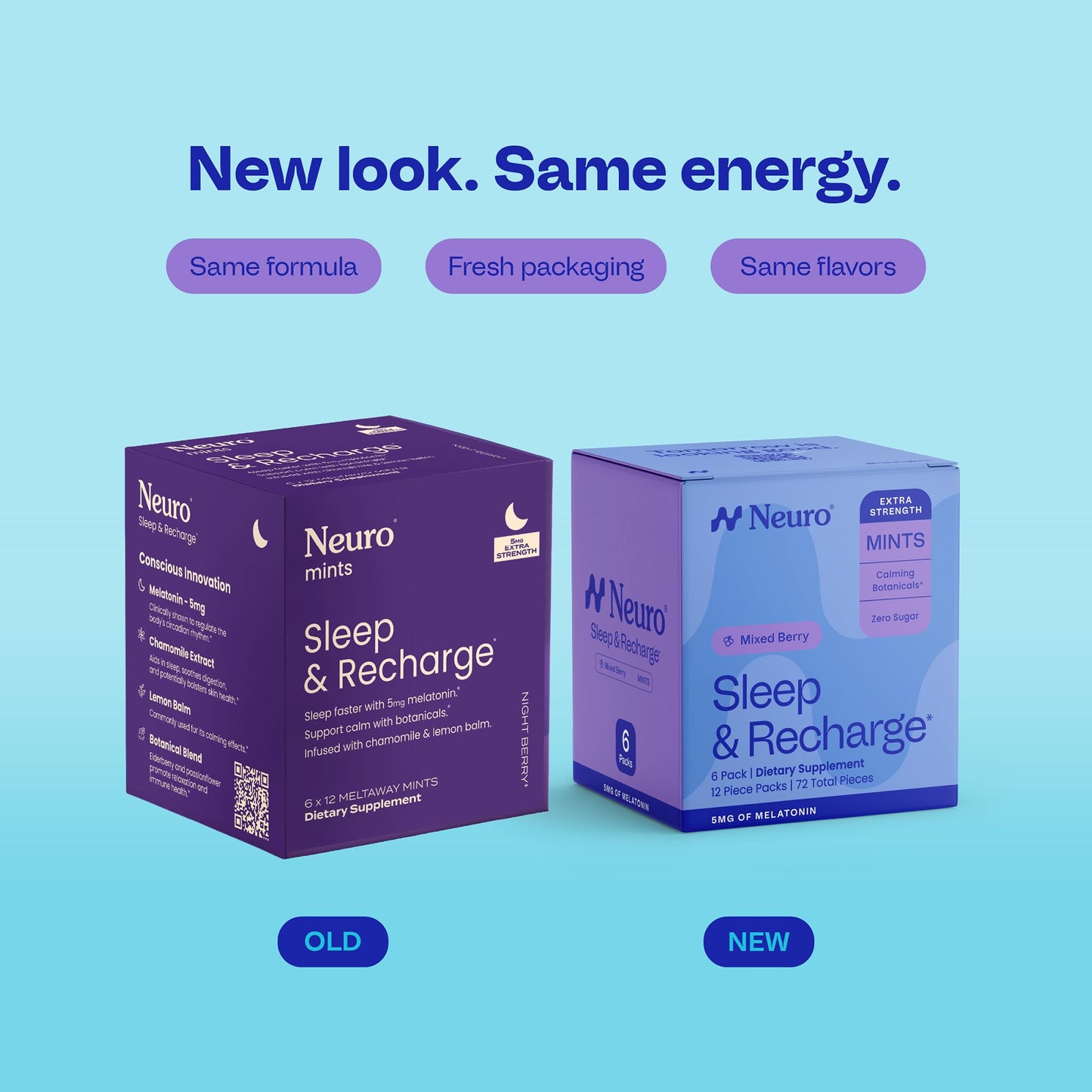 Neuro Sleep & Recharge Meltaway Mints Chewable 72 ct