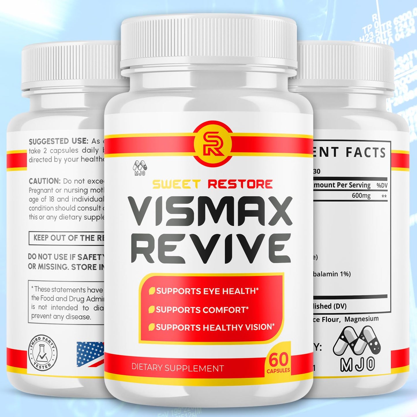 MJO Vismax Revive Capsule 60 Count