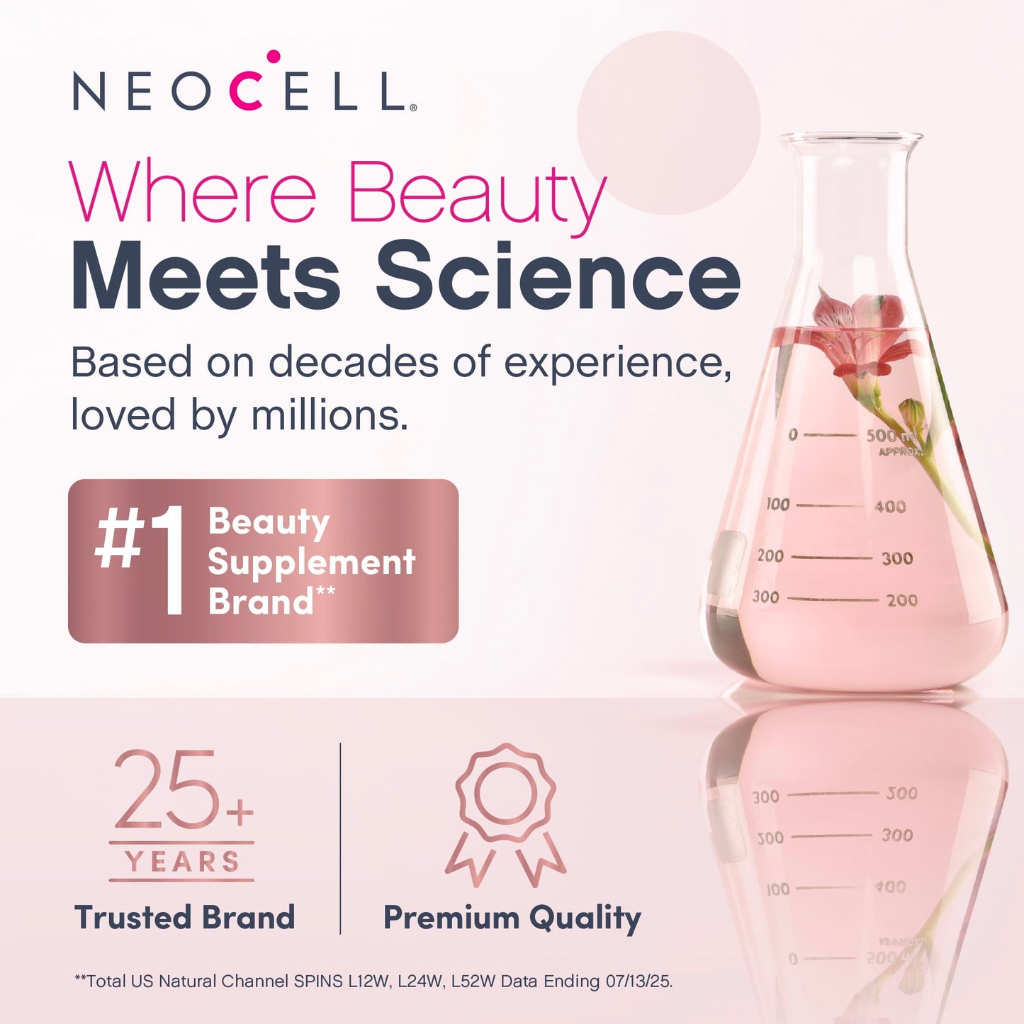 NeoCell Hair Skin and Nails Gummies 120 Count