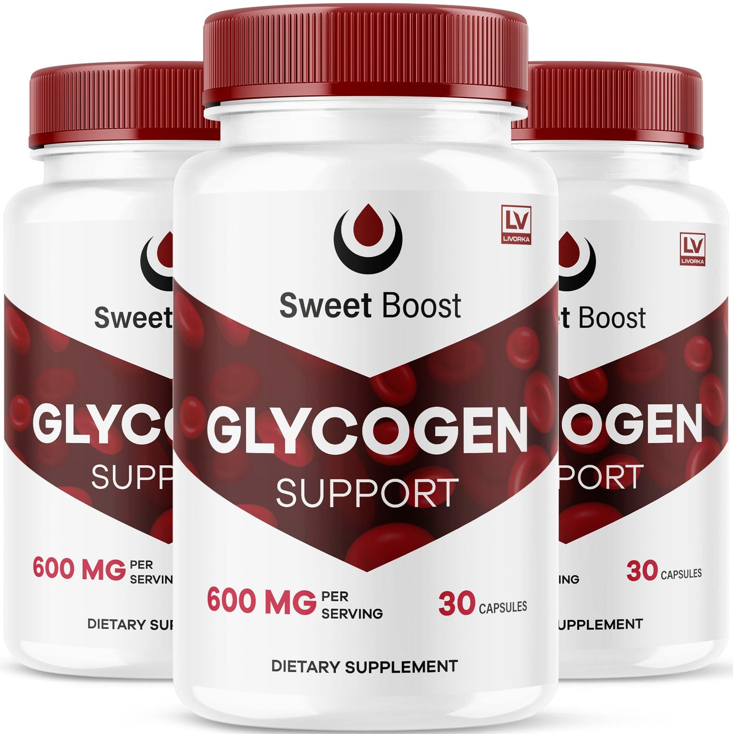 LIVORKA SweetBoost Glycogen Support Capsules 90 Capsules