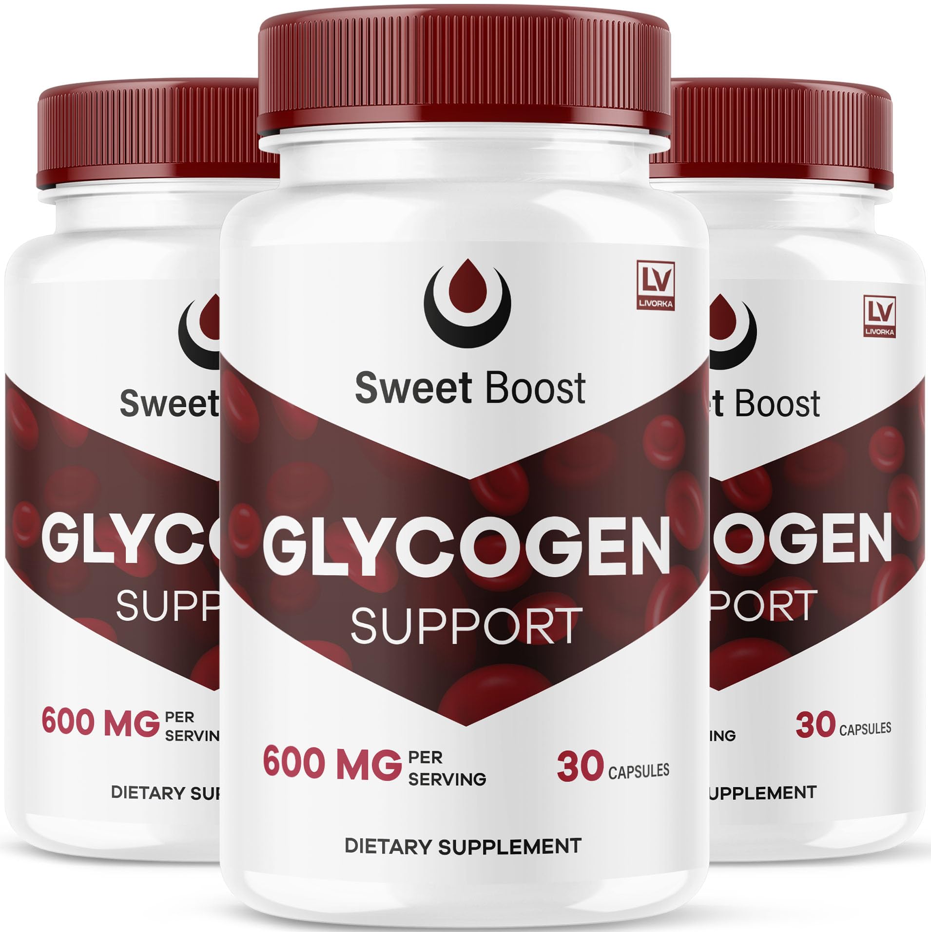 LIVORKA SweetBoost Glycogen Support Capsules 90 Capsules