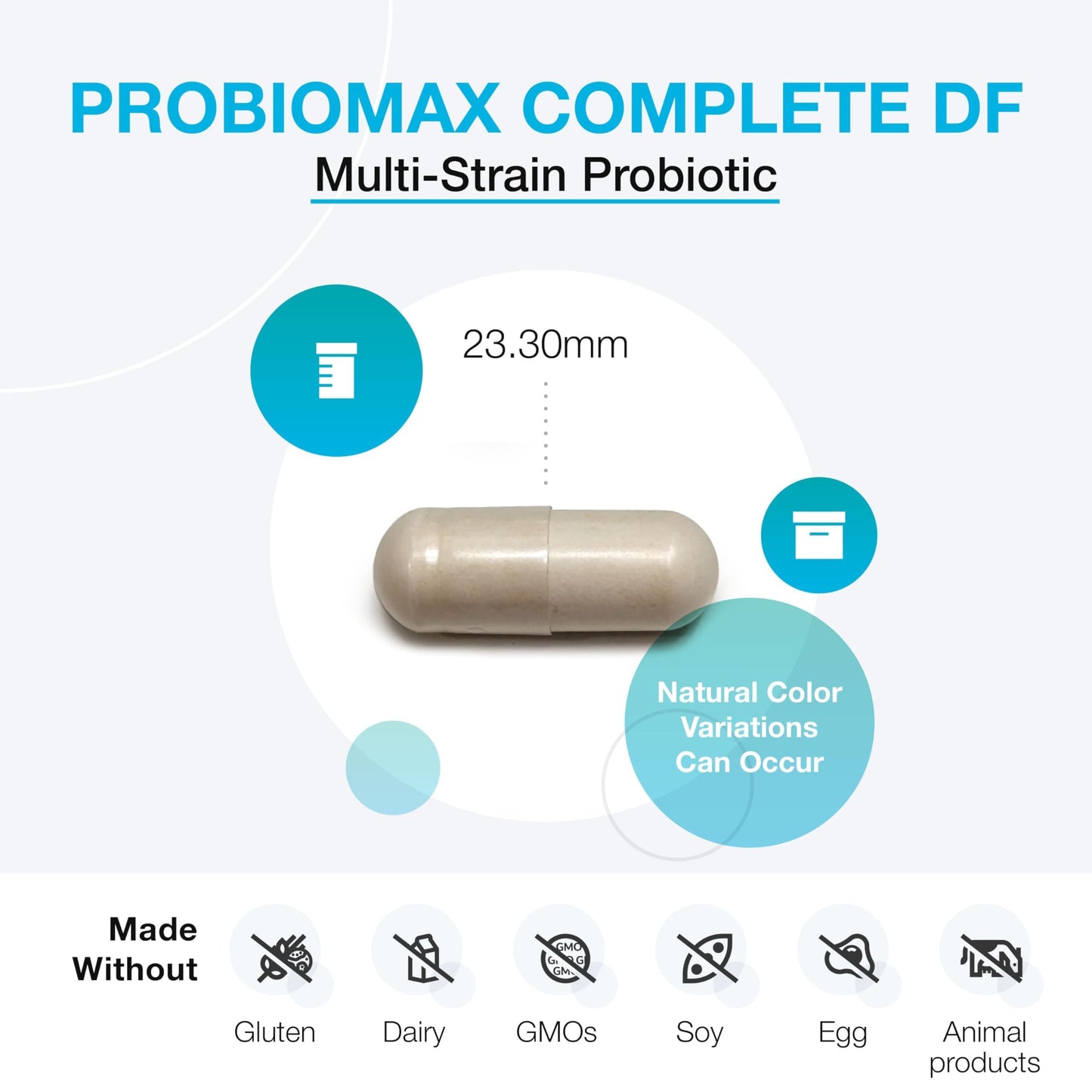 XYMOGEN ProbioMax Complete 45B Probiotic Capsules 30 Count