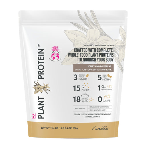 All In Nutritionals EZ Plant Protein Powder, 25 Servings