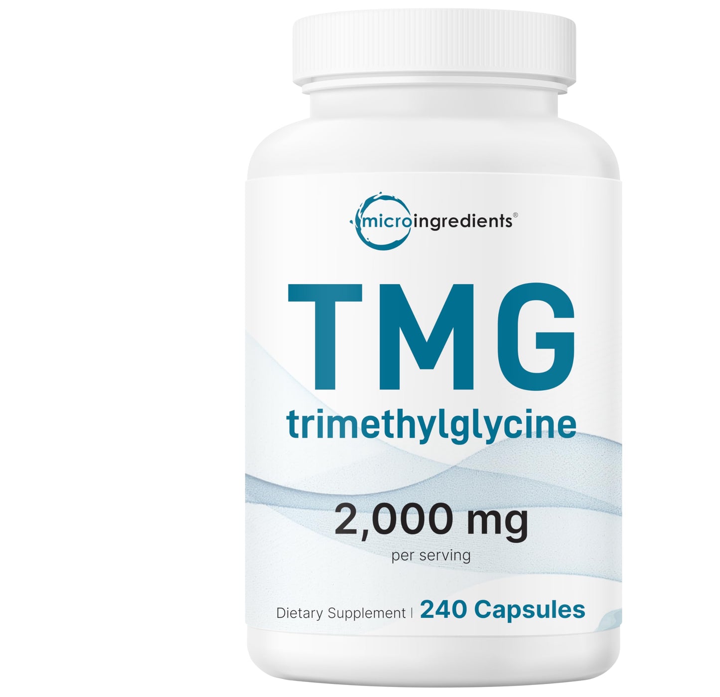 Micro Ingredients TMG 2000mg Capsules 240 Count