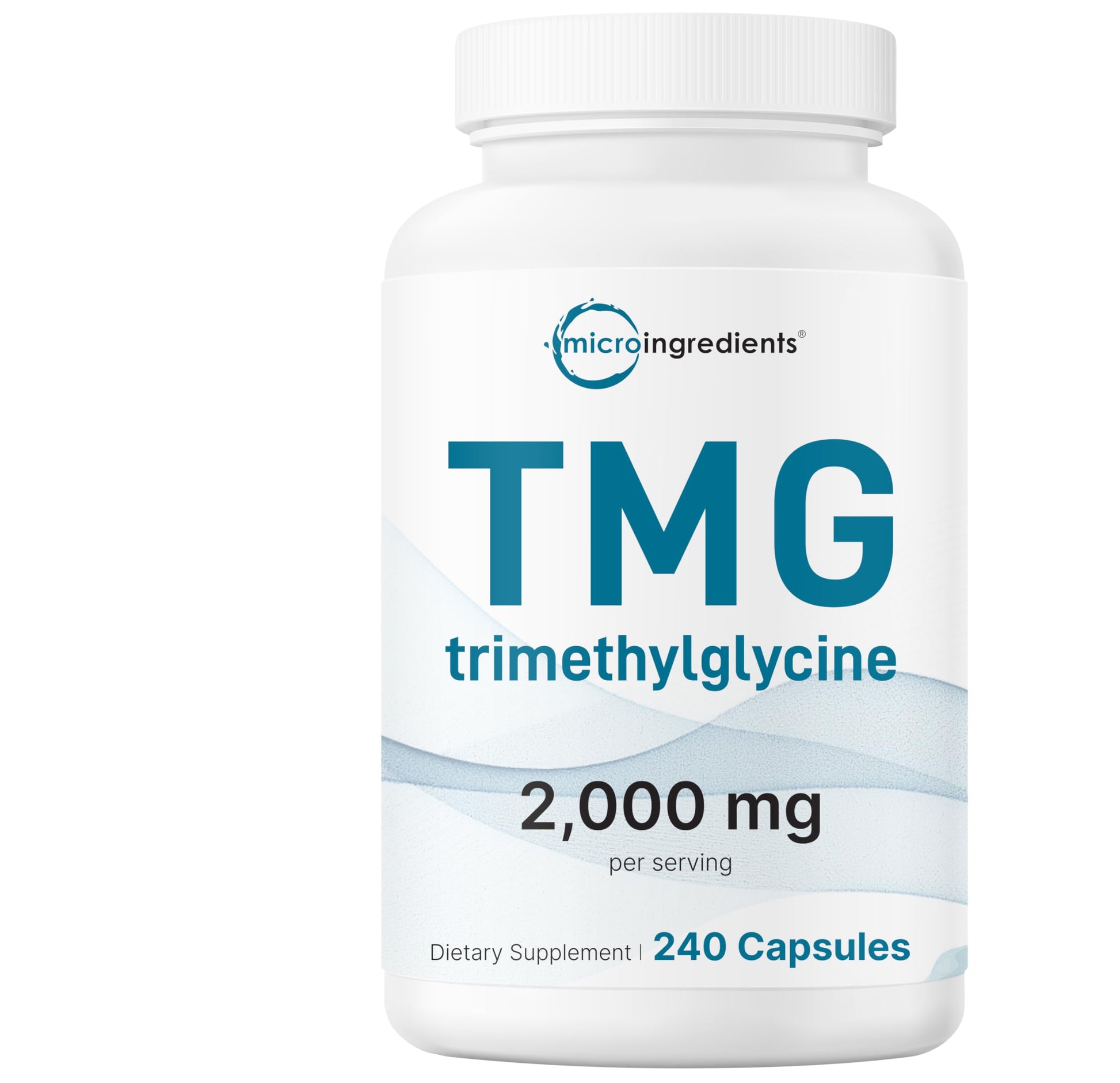 Micro Ingredients TMG 2000mg Capsules 240 Count