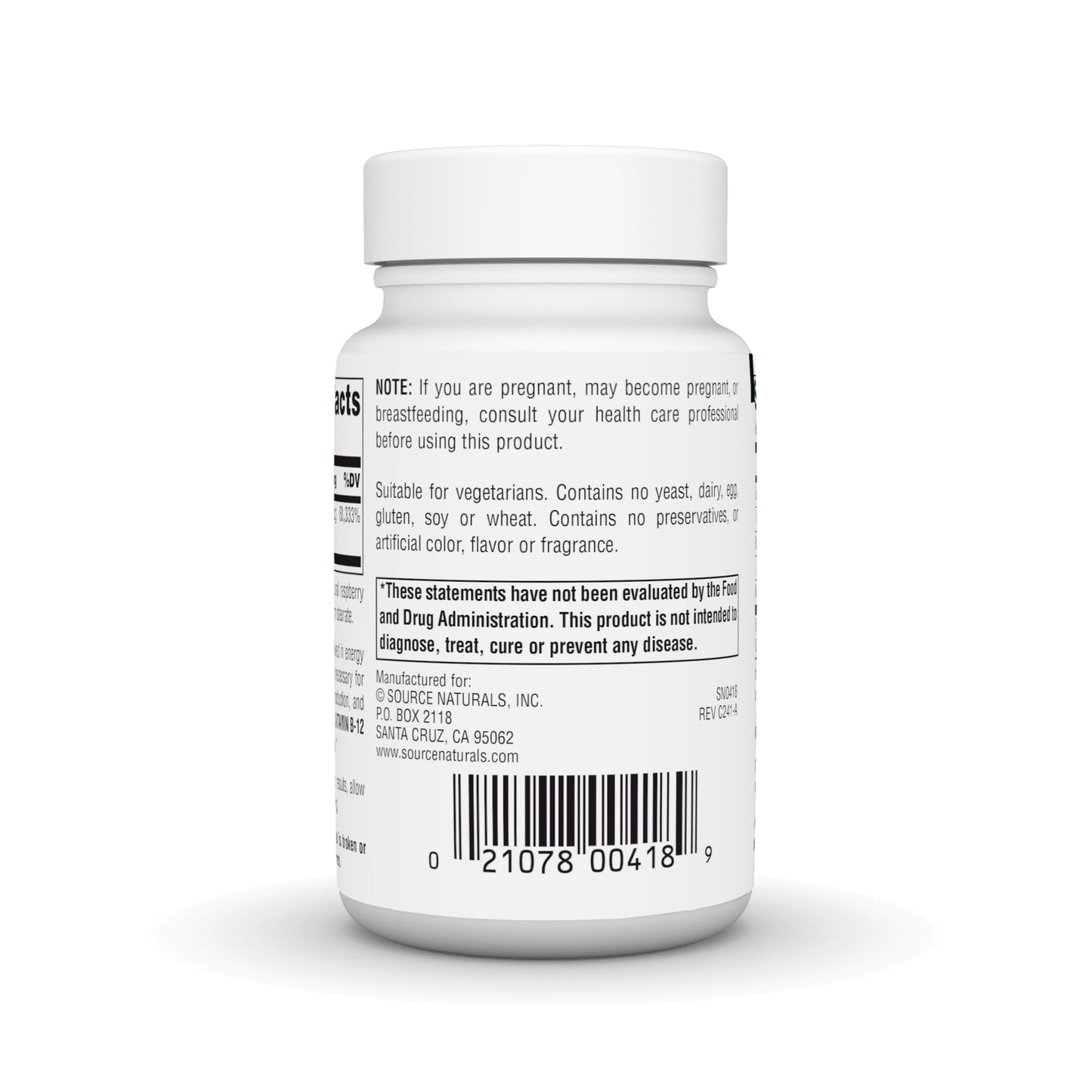 Source Naturals Vitamin B-12 2000 mcg Lozenges, 100 Count