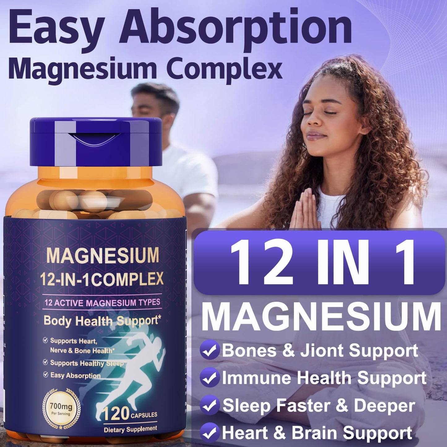 Dr. HR Magnesium Complex Supplement Capsule, 1 Count