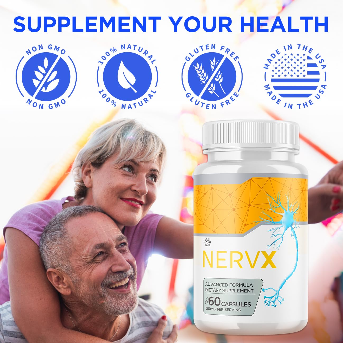 MJO Nervx Capsules 60 Count