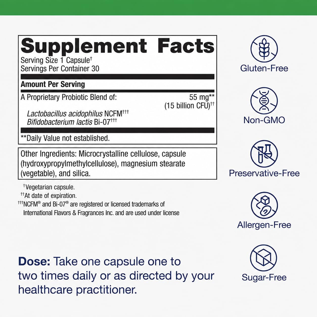 Metagenics UltraFlora Balance Probiotic 30 Capsules